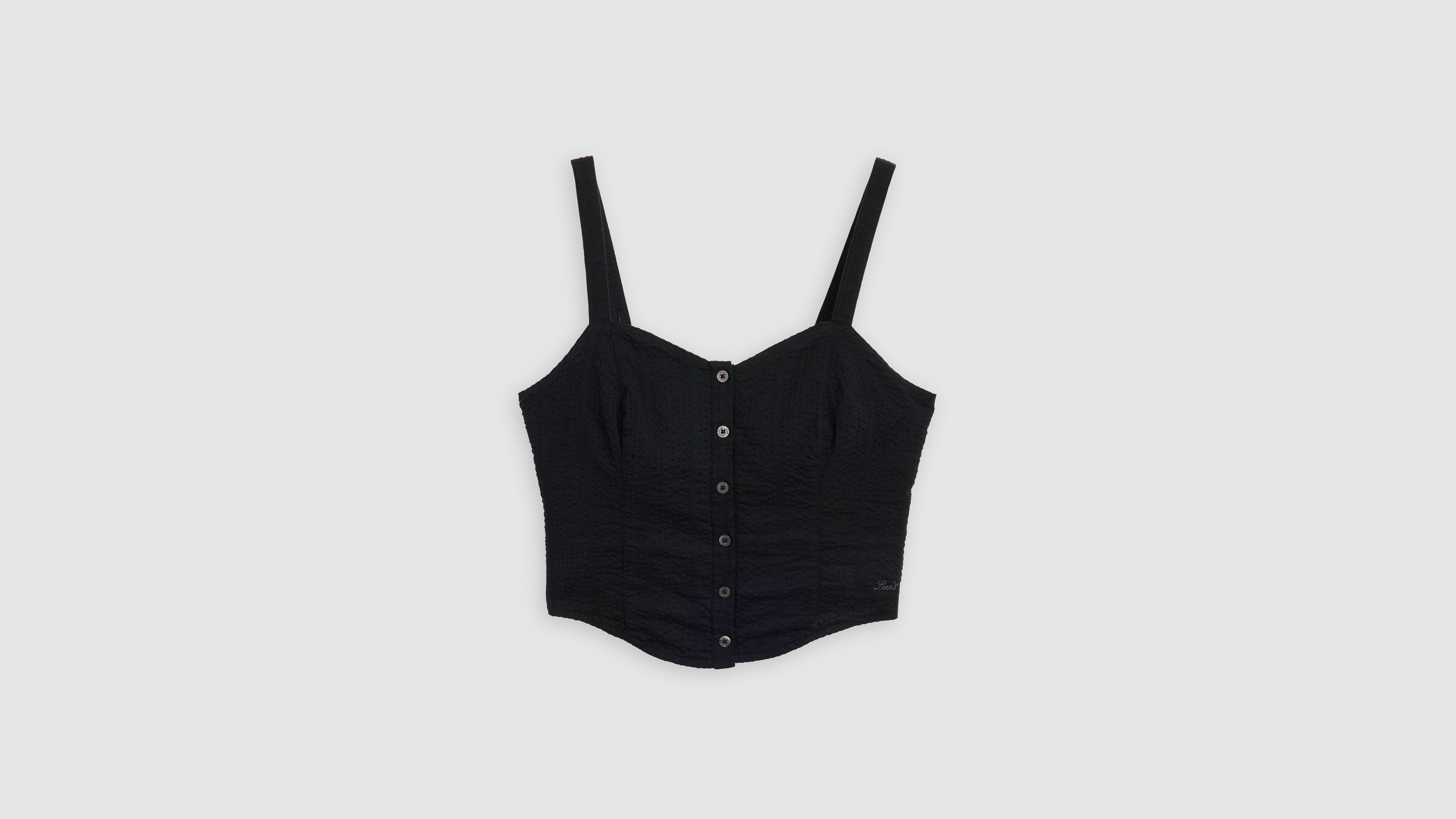 Levi's Adore Bustier Top In Black