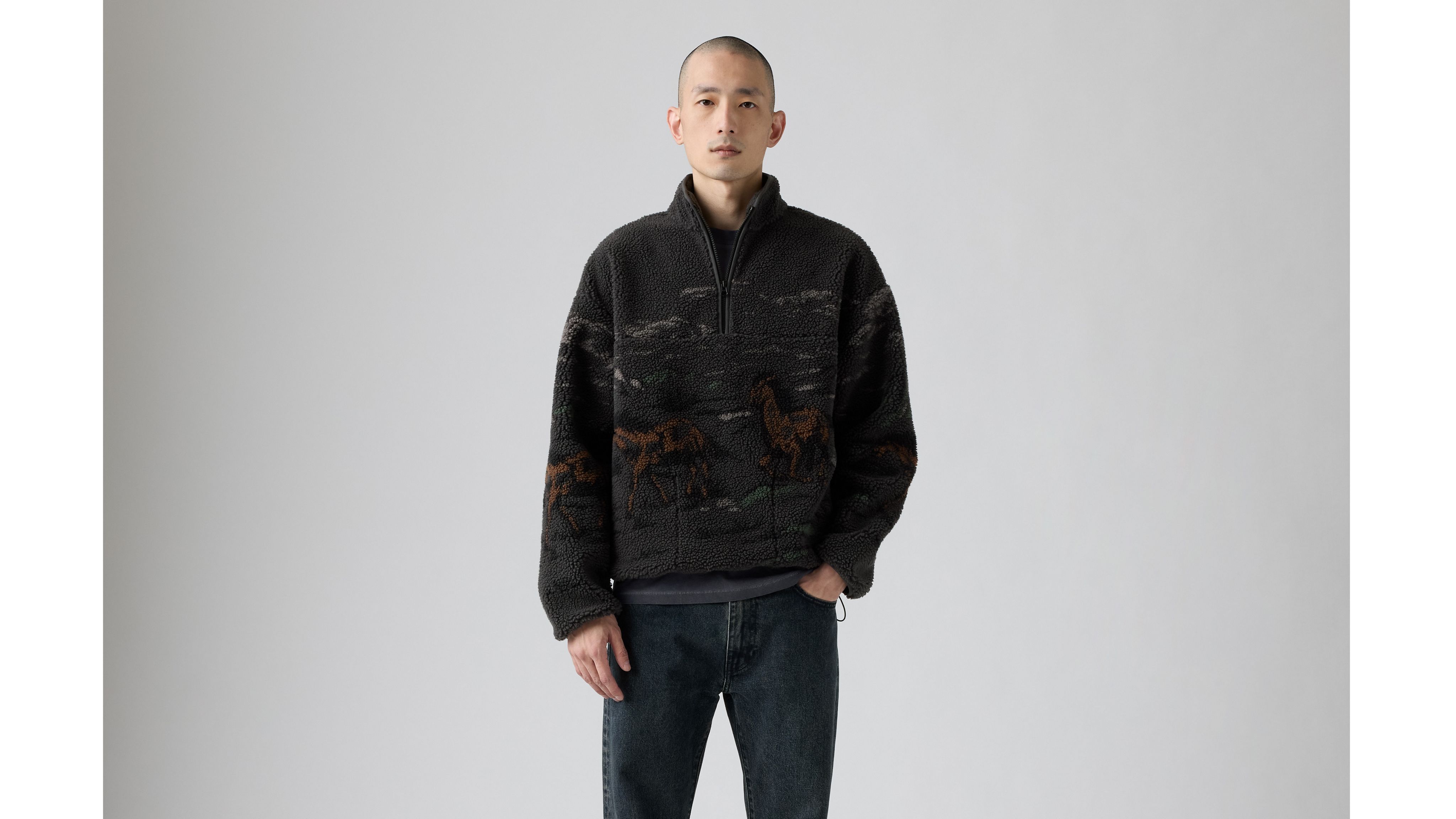 Idyllwild Sherpa Popover Jacket