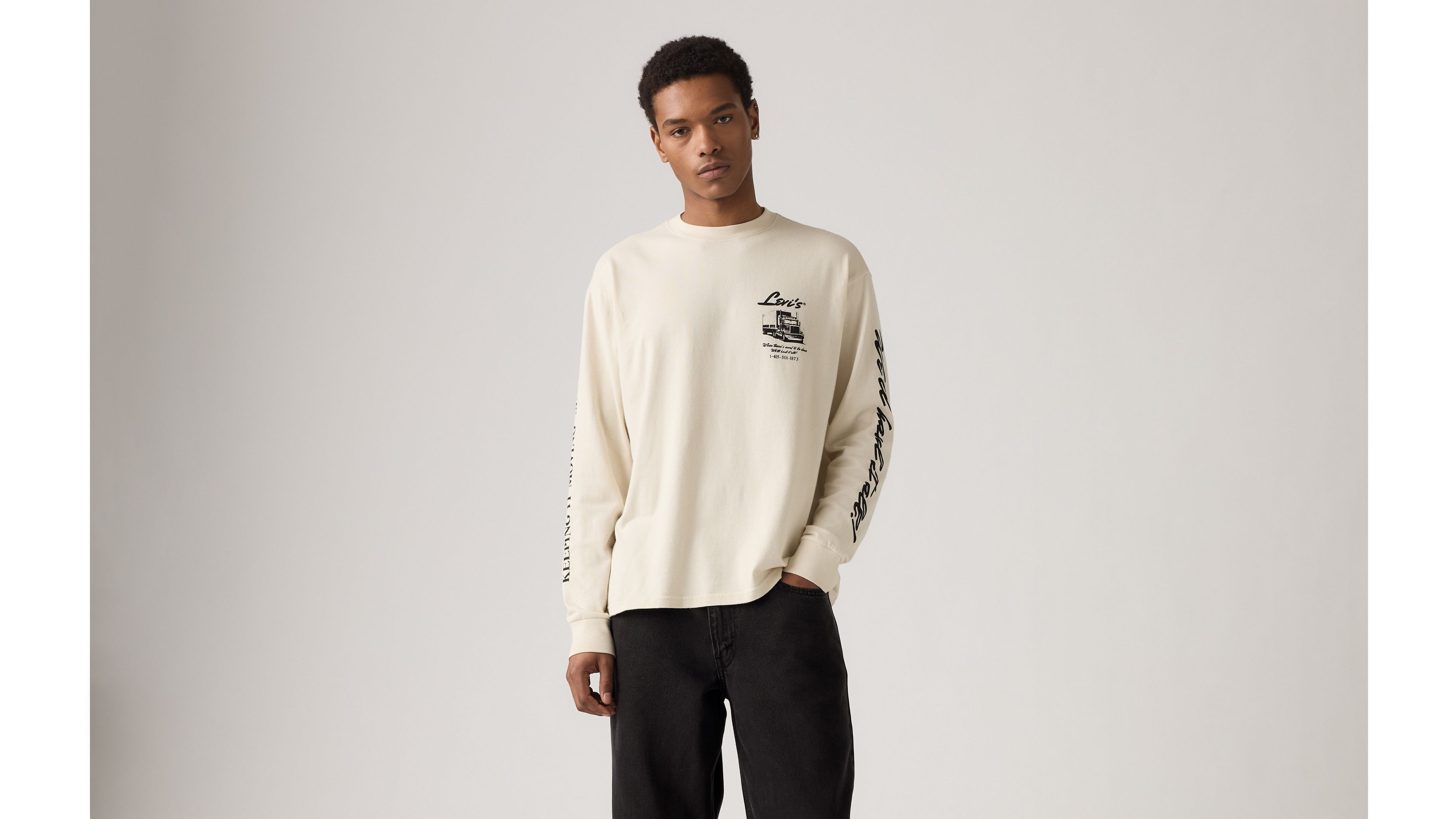 Graphic Long-Sleeve T-Shirt