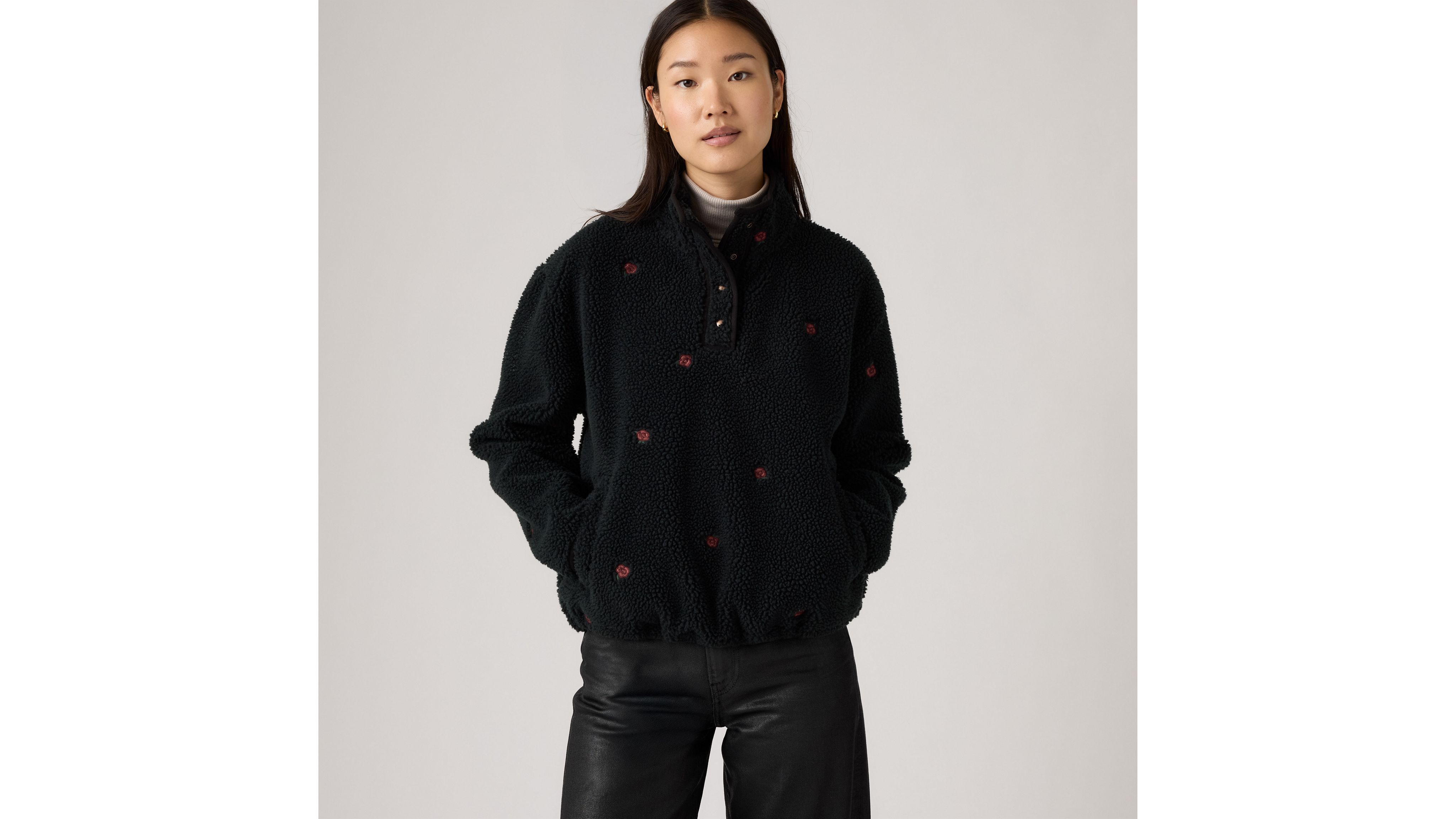 Kasey Sherpa Pullover 11