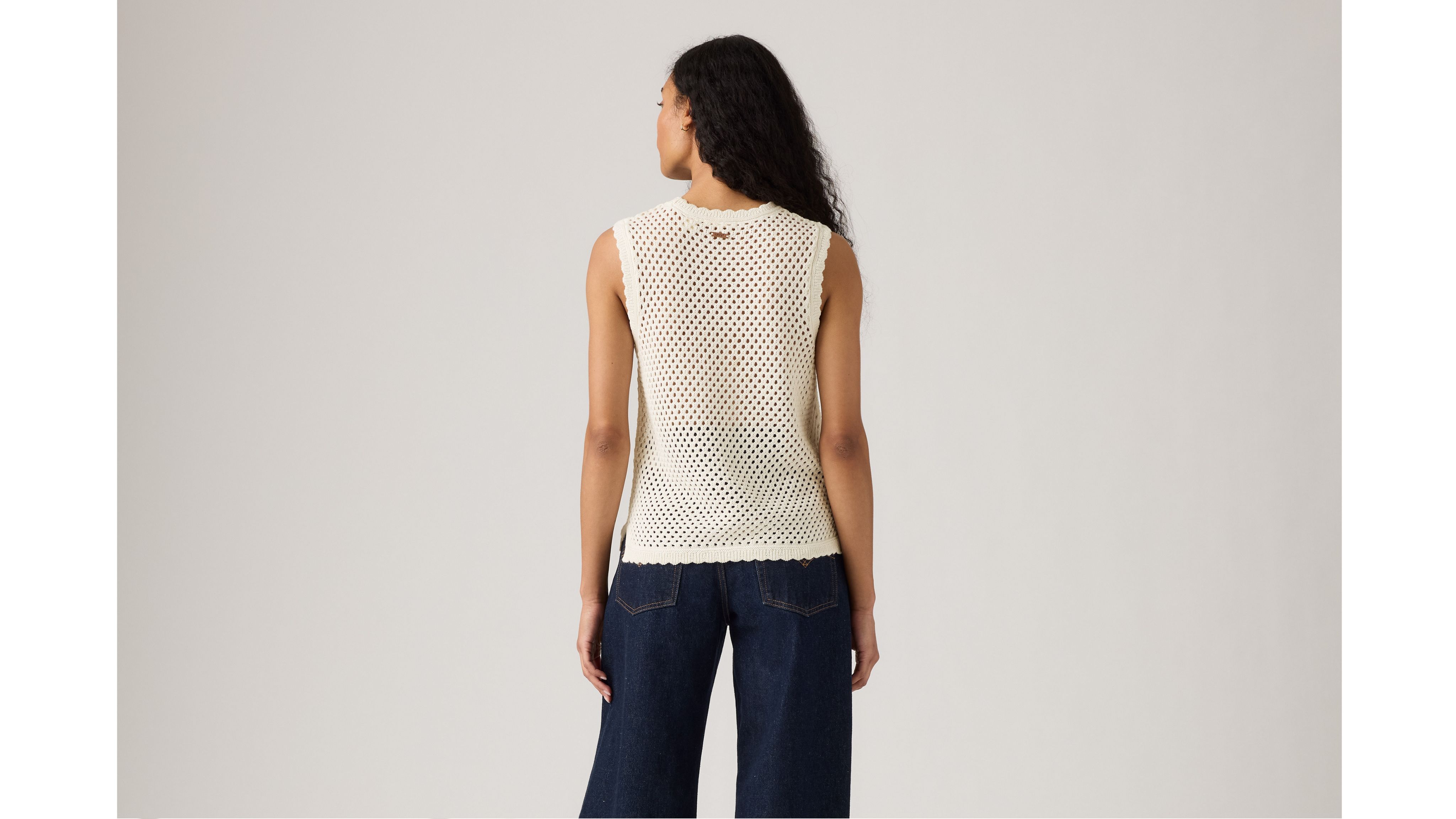 Adrienne Crochet Tank