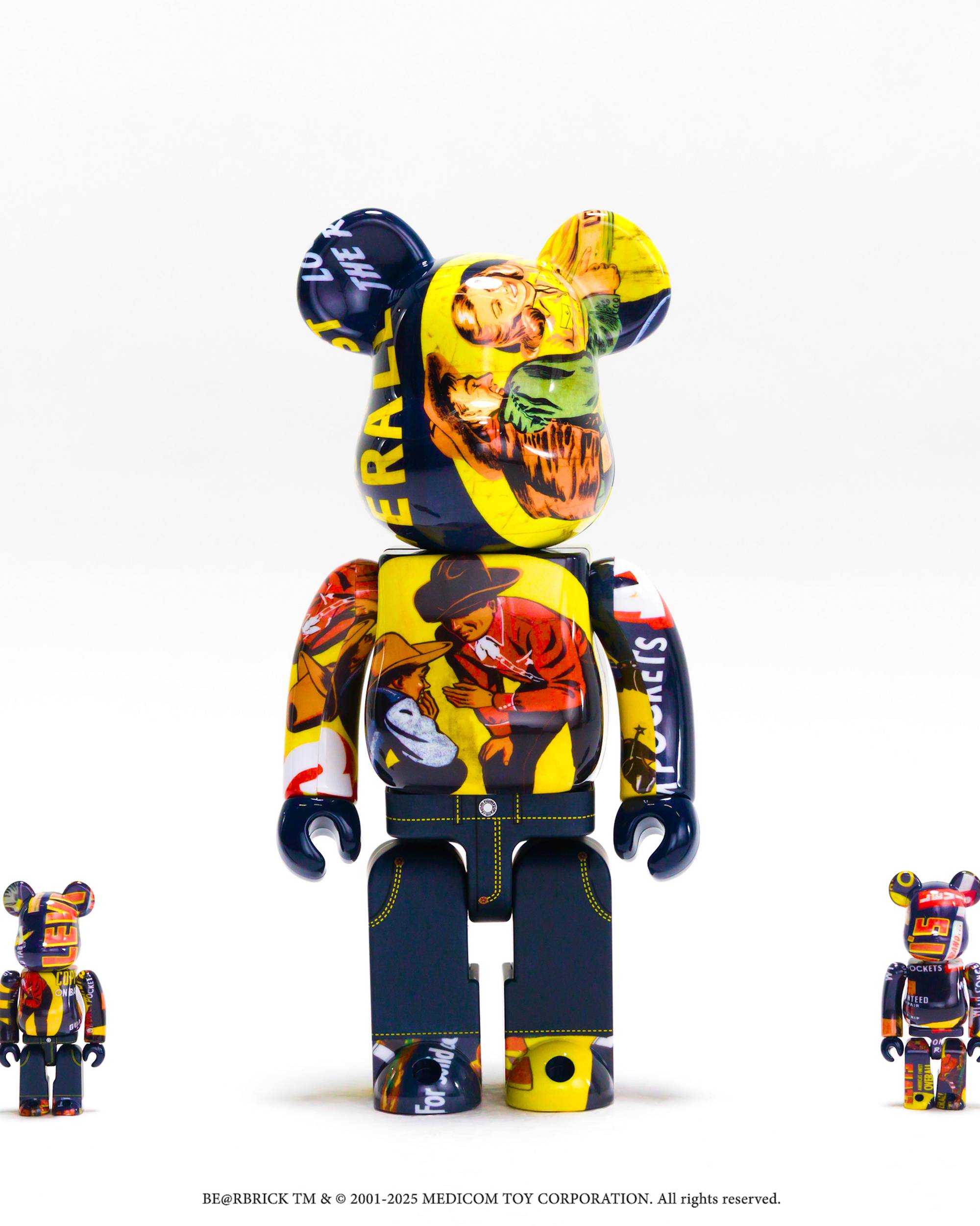 Levi's® X Be@rbrick 100% & 400% - Multi-color | Levi's® US Levi's® X Be@rbrick 100% & 400% - Multi-color | Levi's® US