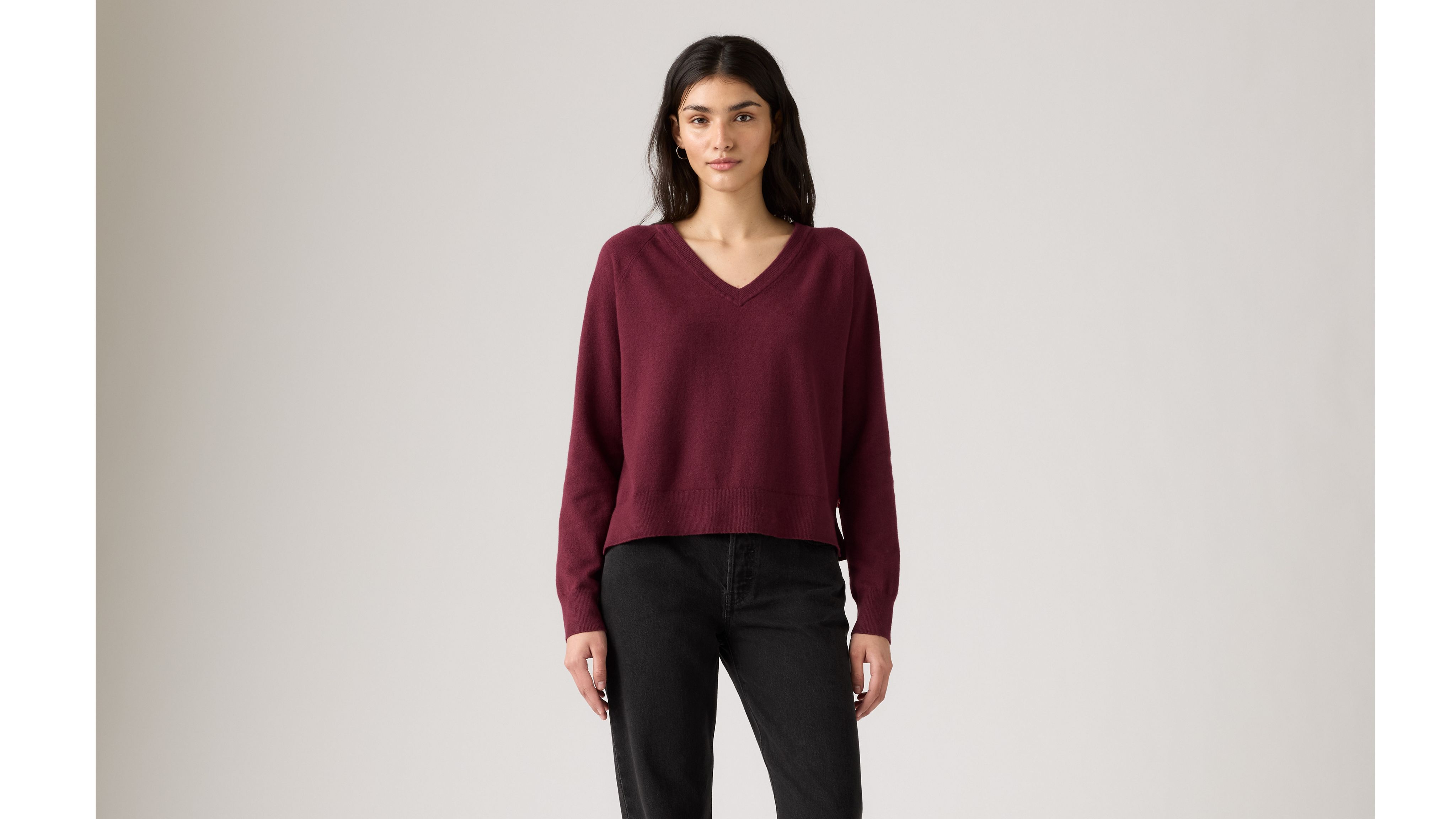 Superweicher Pullover mit V-Ausschnitt 2