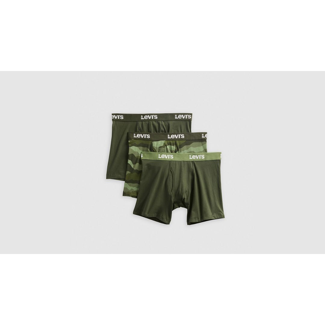 Levi's Boxer Brief (3 Pack) In Green
