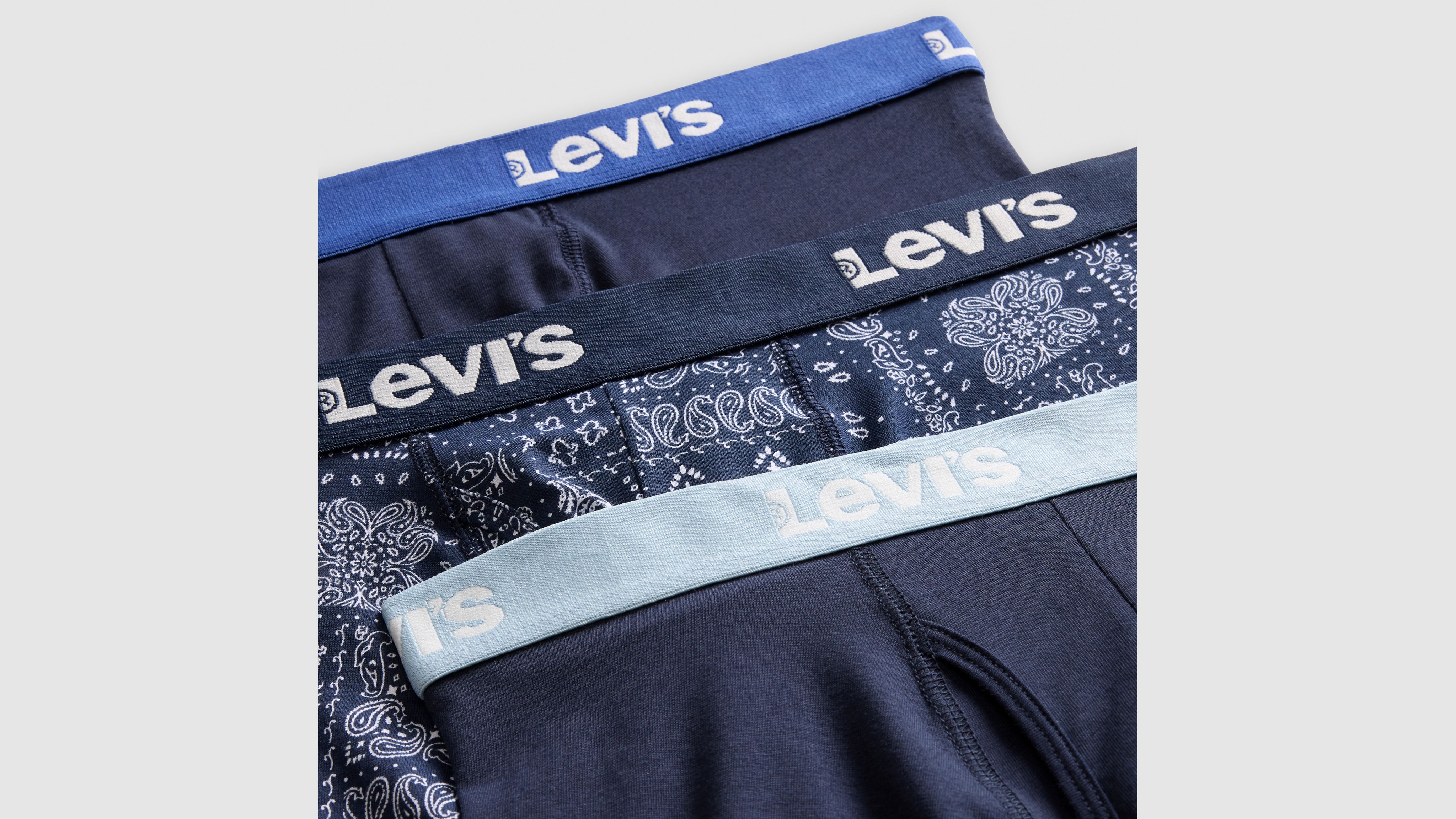 Bandana Boxer Brief (3-pack) - Blue | Levi's® US