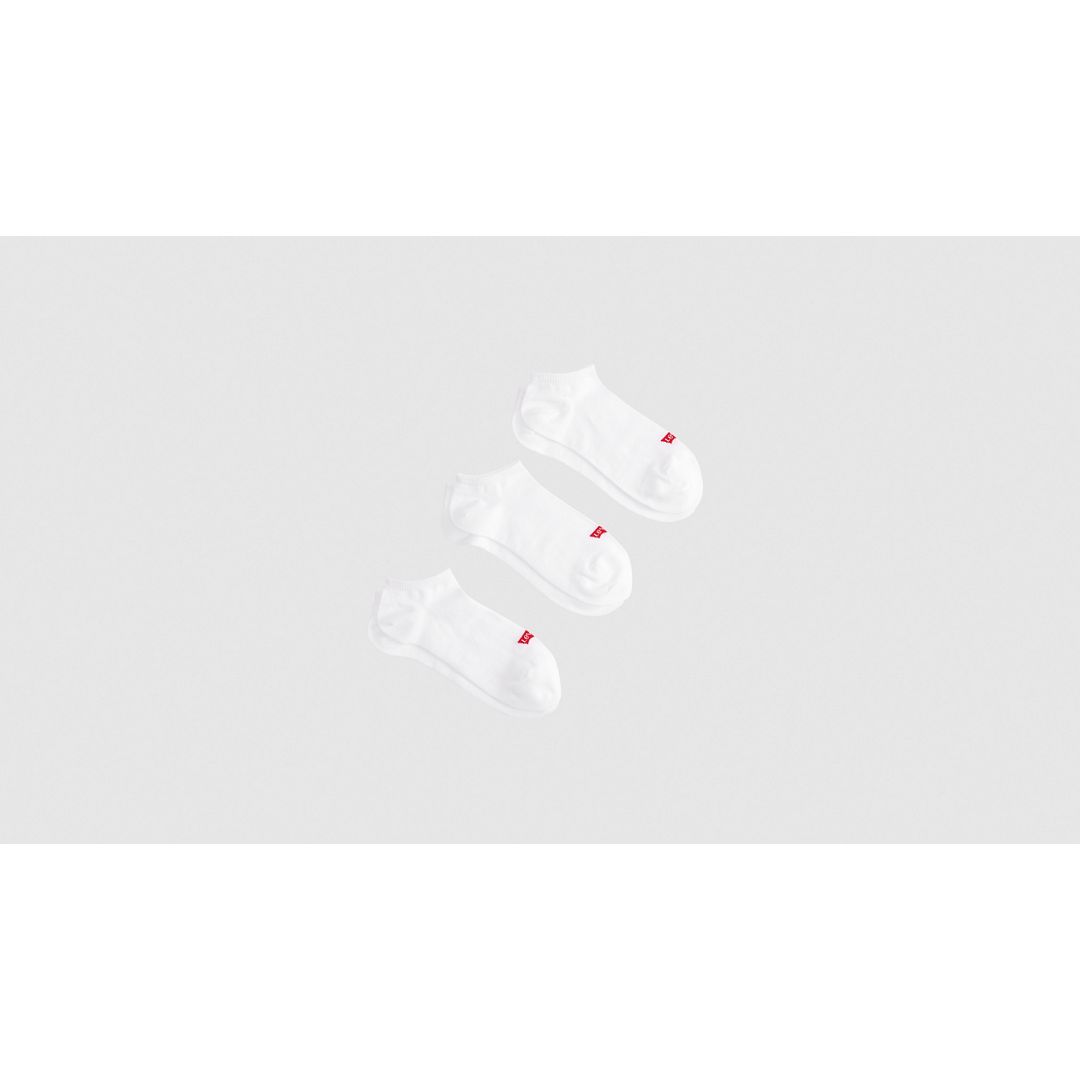 Levi's Low Cut Socks (3-pack) In White