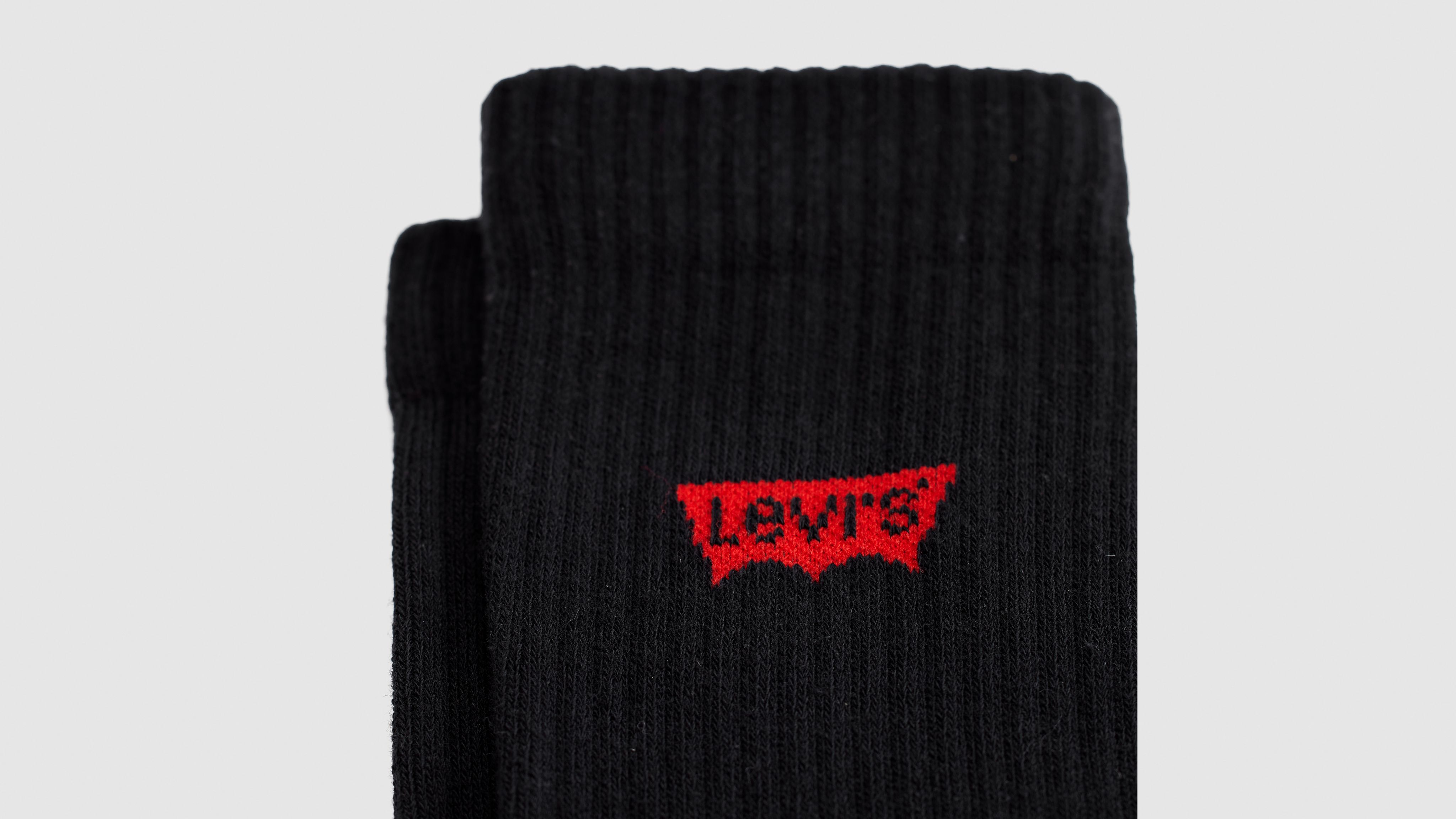 Levi's Regular Cut Socks (3-pack) In Black