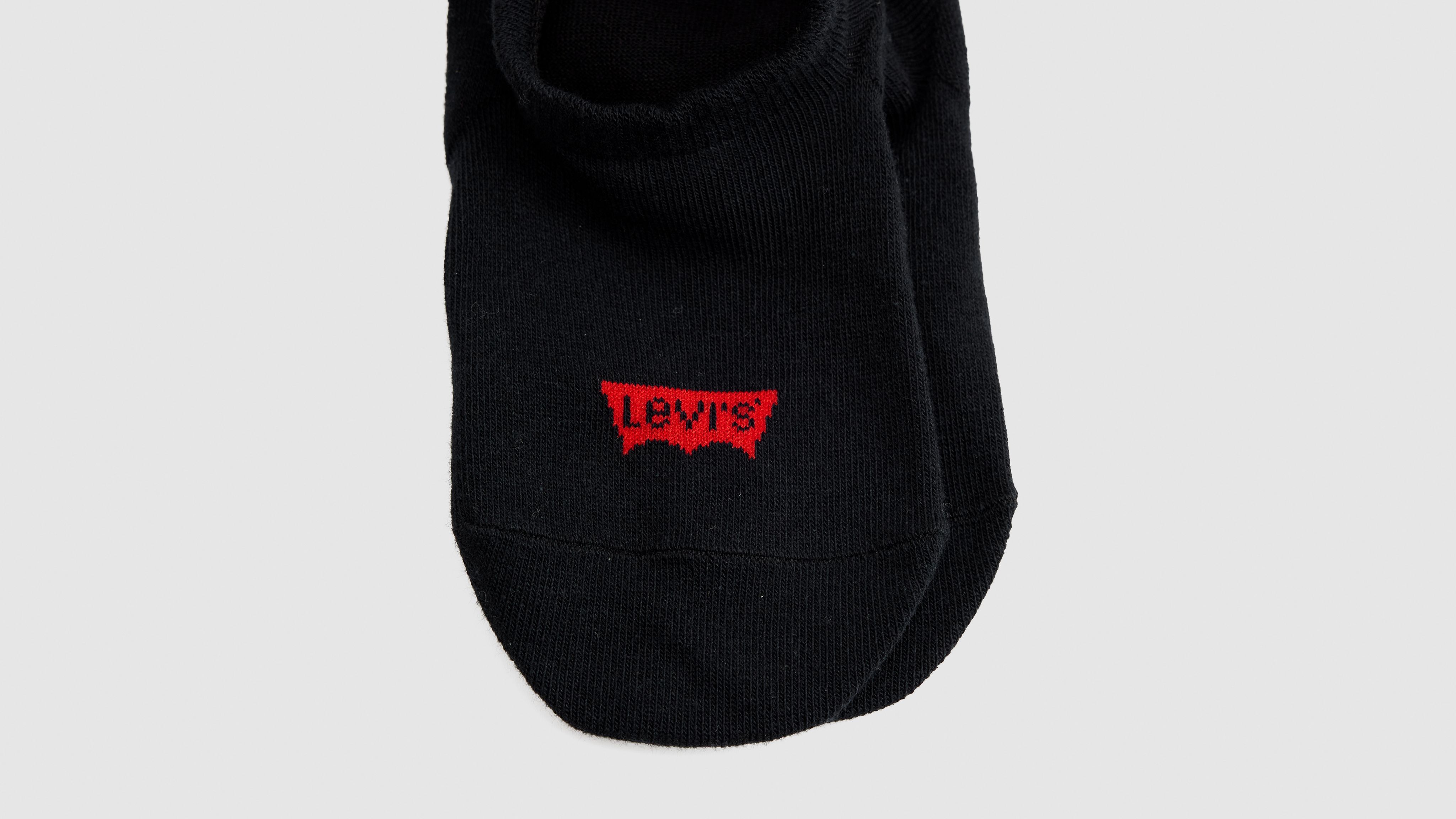 Levi's Footie Socks (3-pack) In Black