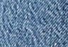 Lets Do The Twist - Blue - Twisted Baggy Capri Jeans