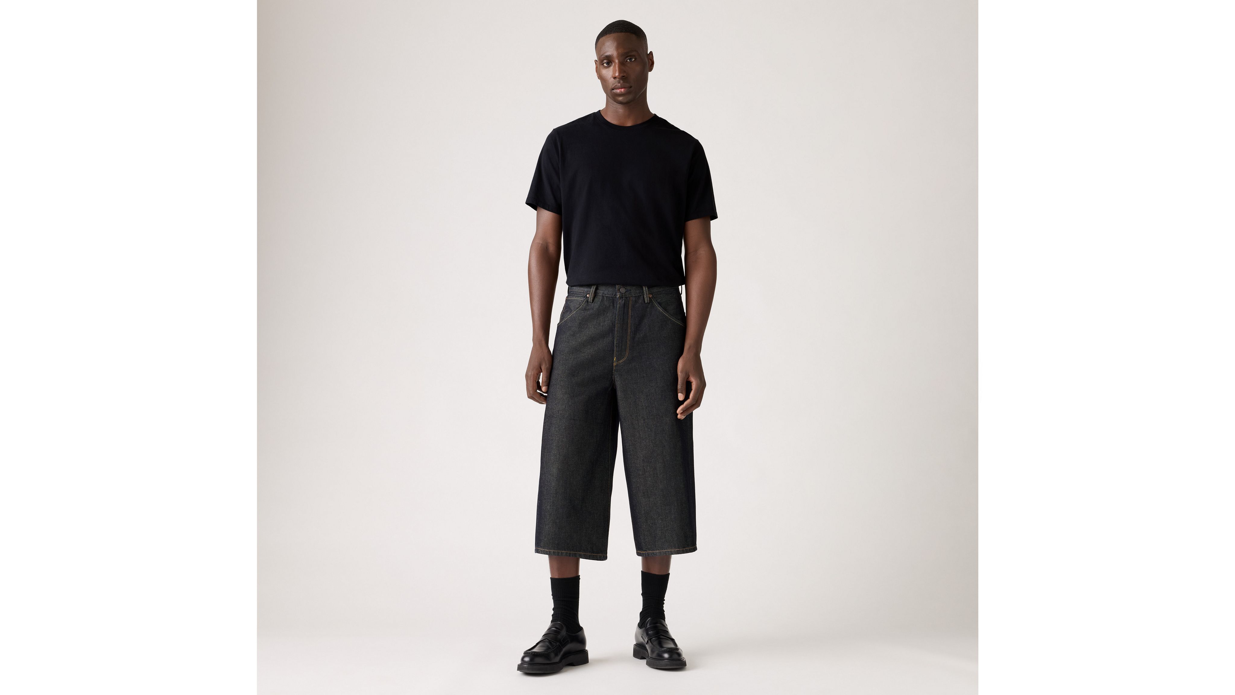 Twisted Baggy Capri Jeans 6