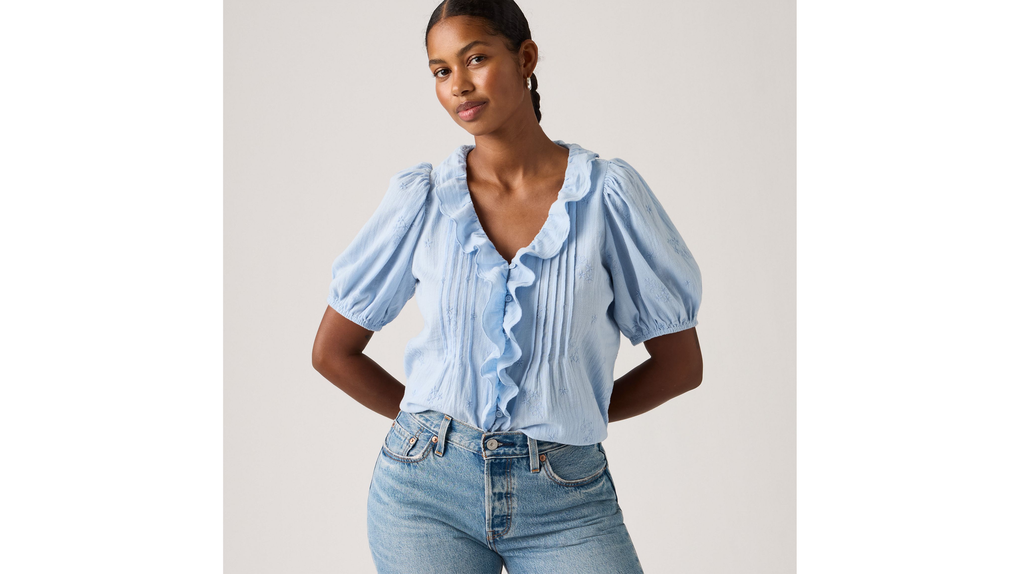 Giselle Ruffle Blouse