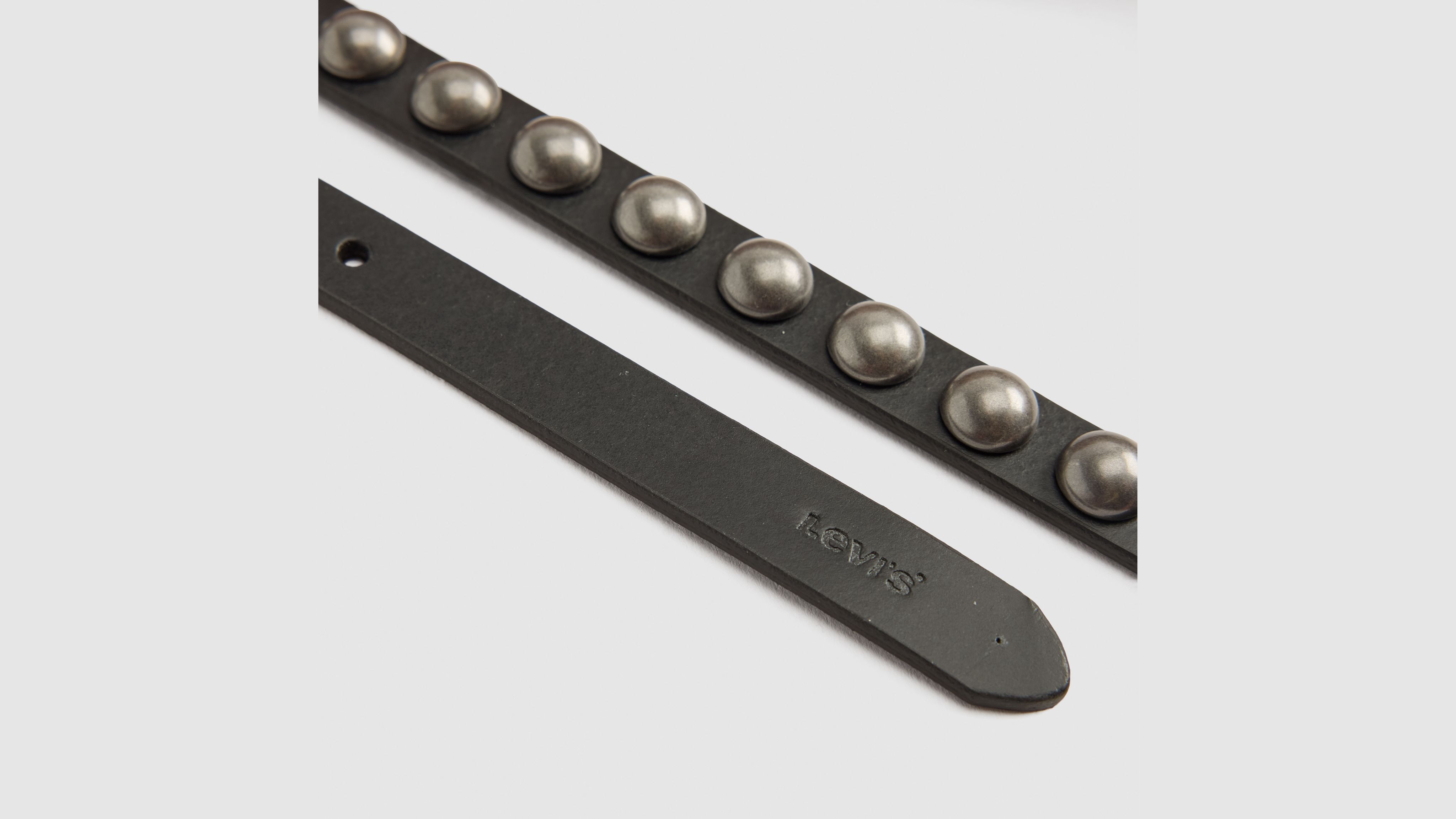 Levi's Glam Stud Belt In Black