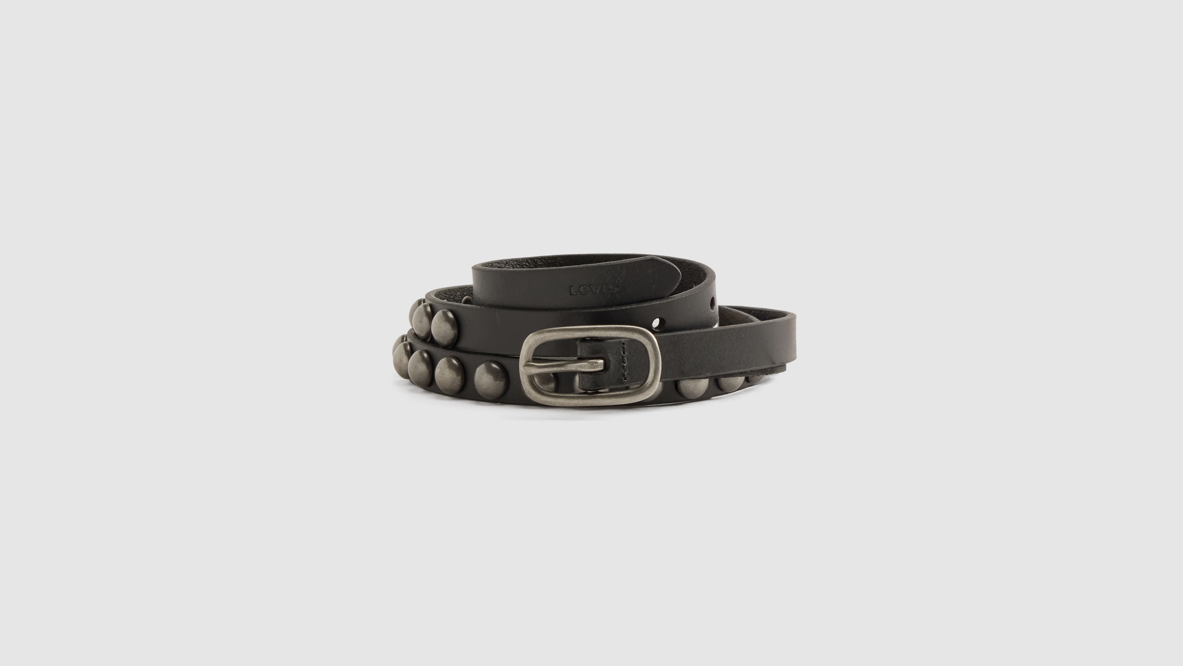 Levi's Glam Stud Belt In Black