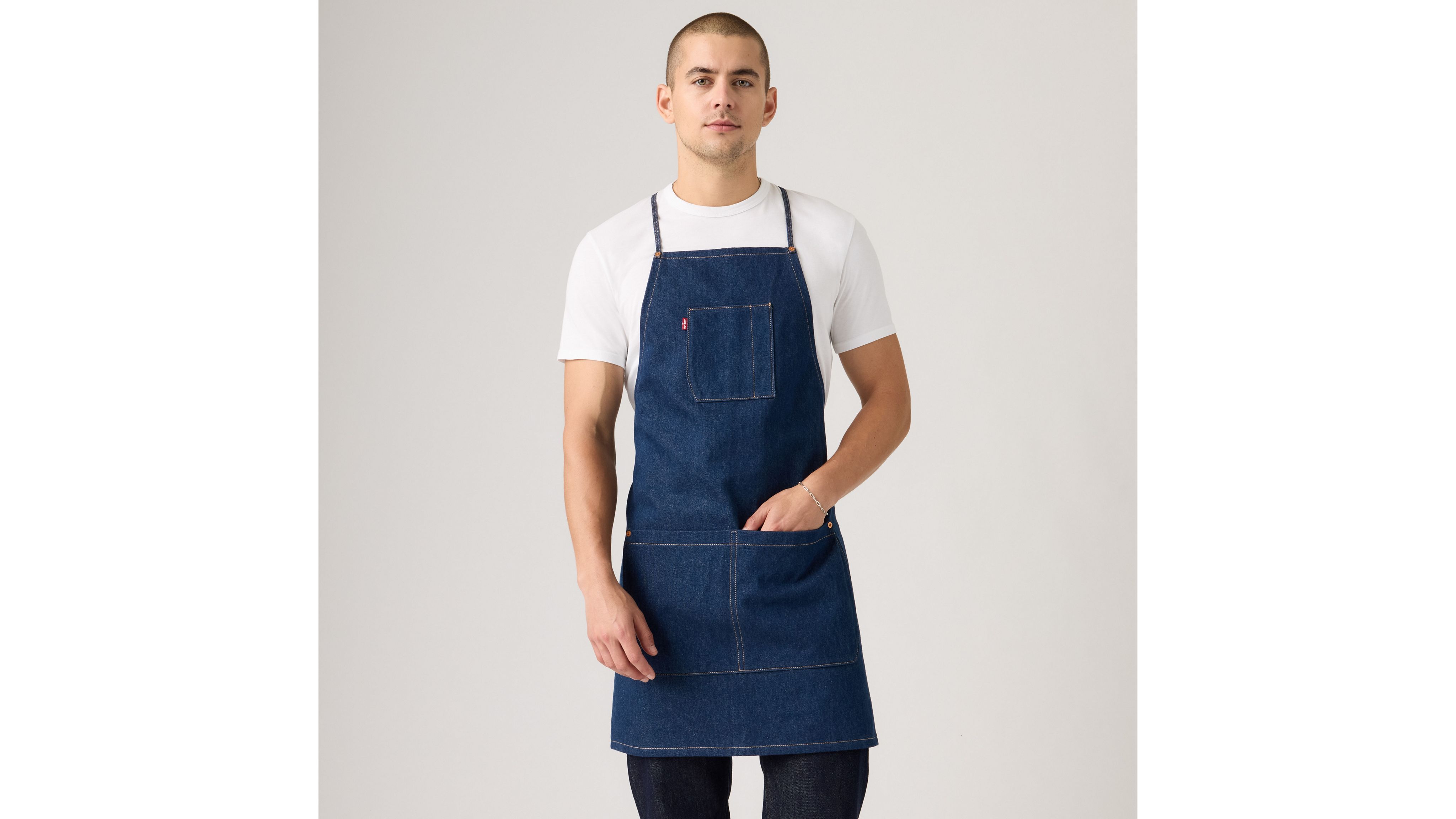 Adjustable Denim Apron 1