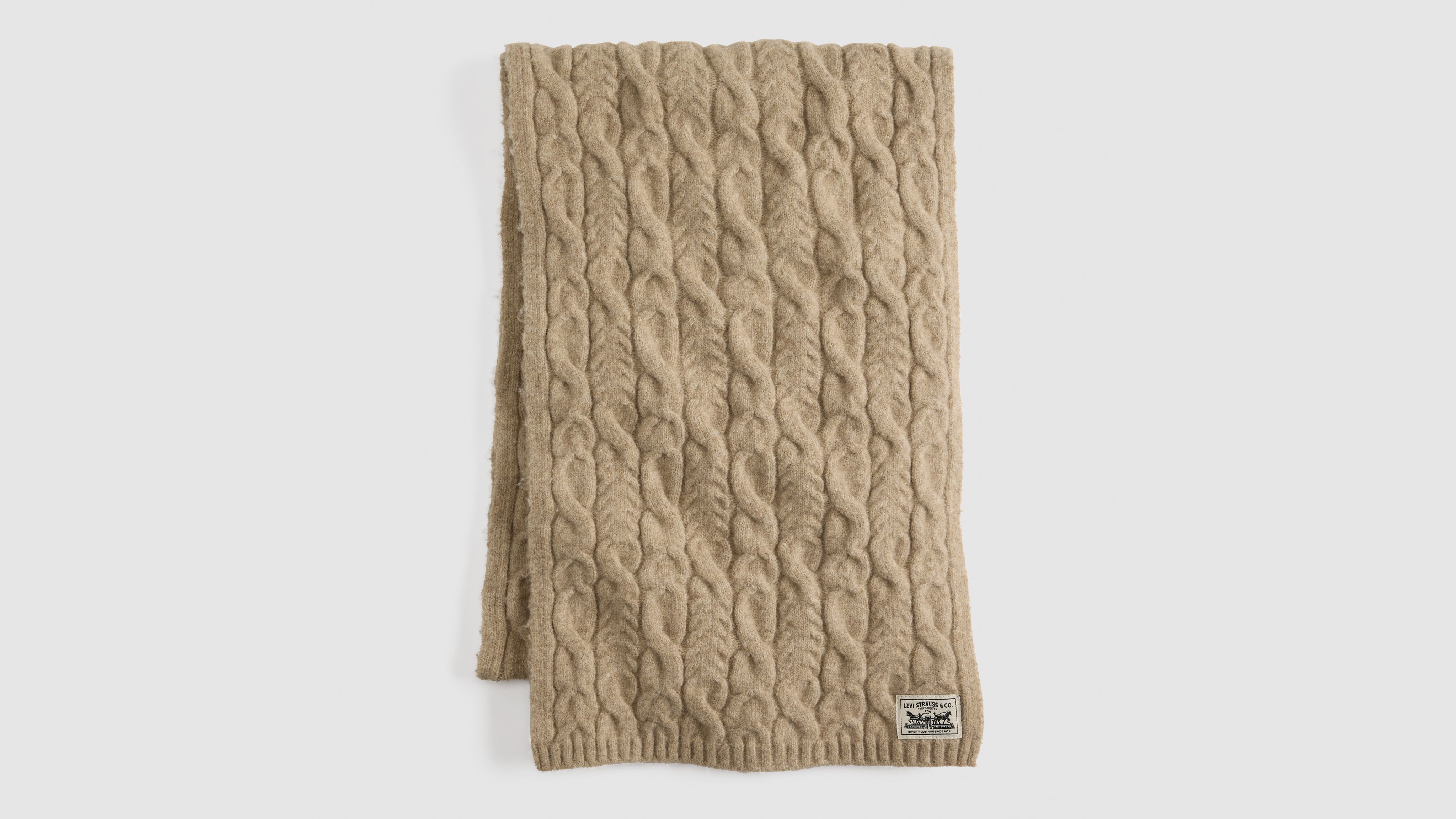 Levi's Women's Backpatch Scarf One Size In Neutral