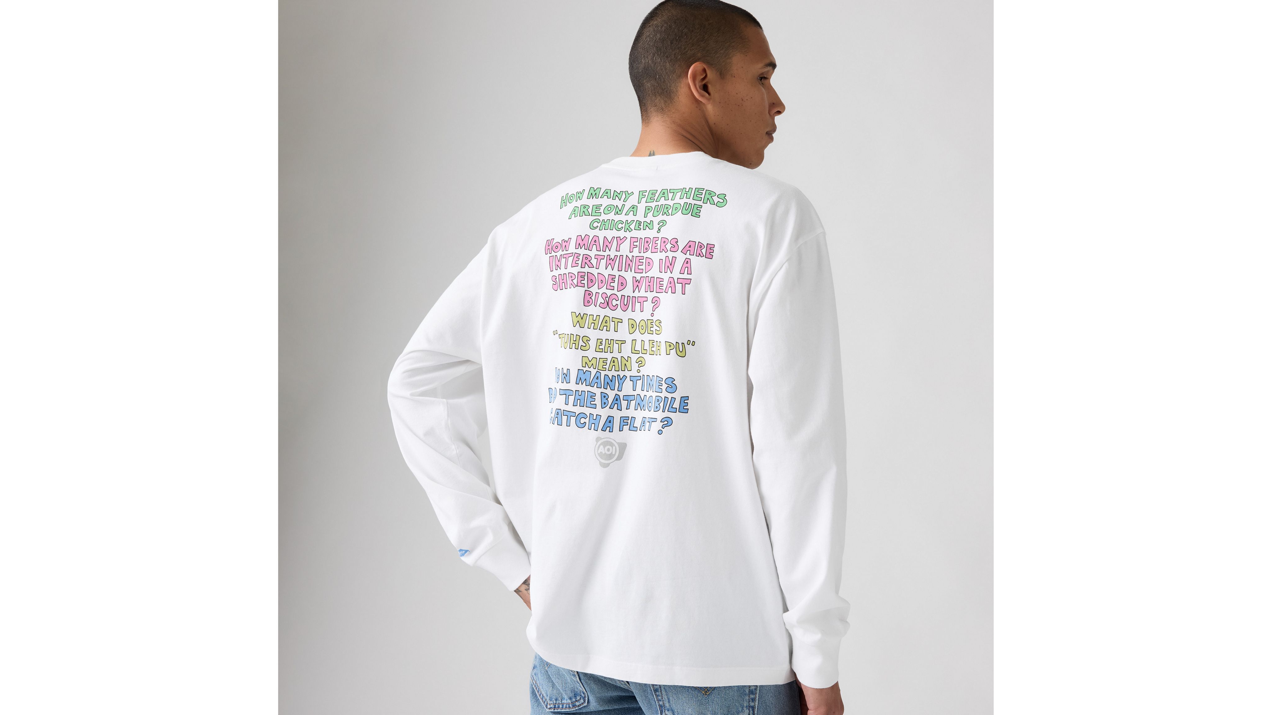 Band-Langarmshirt mit De La Soul-Motiv 1