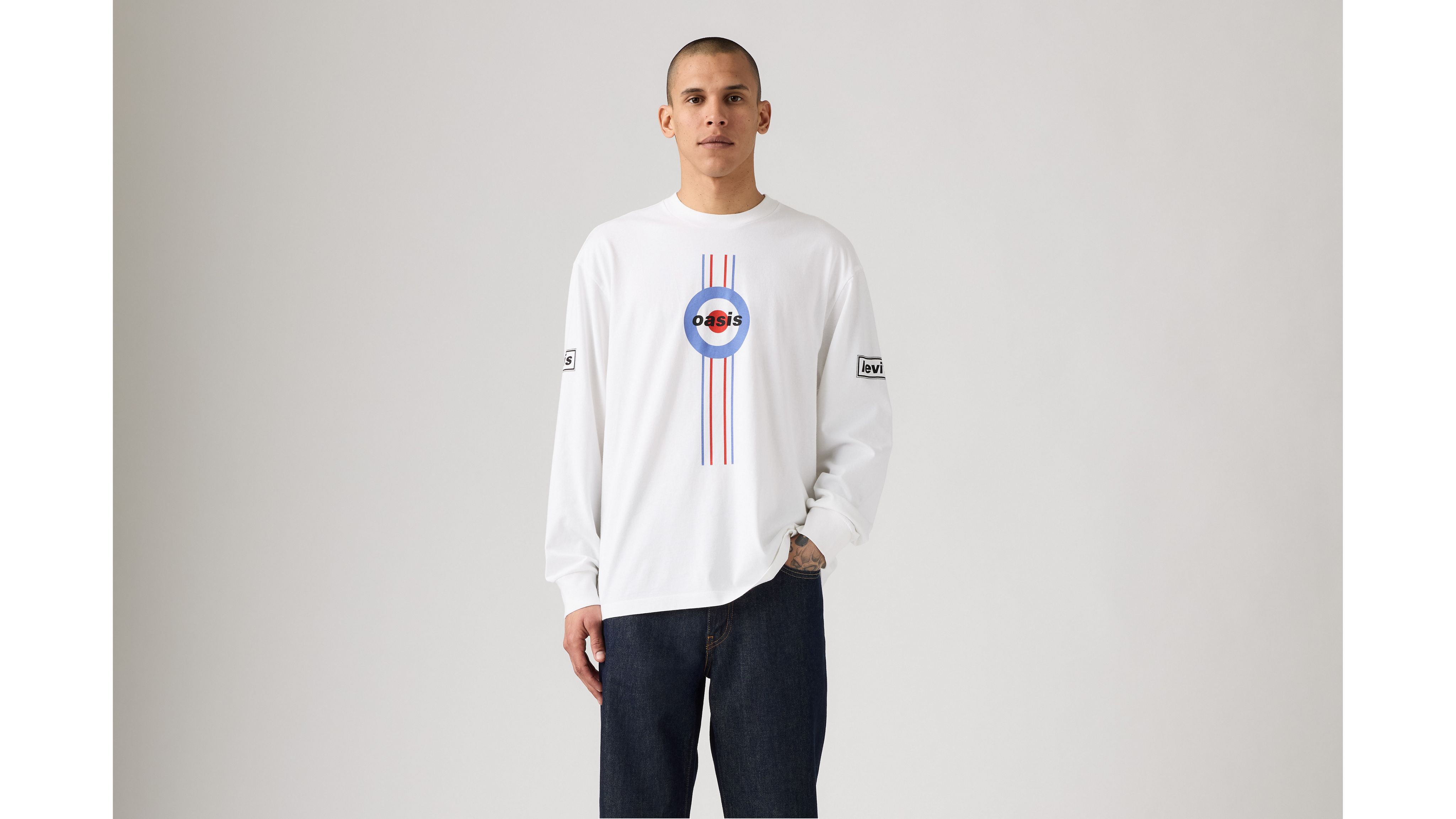 Oasis Long Sleeve Band Tee 1