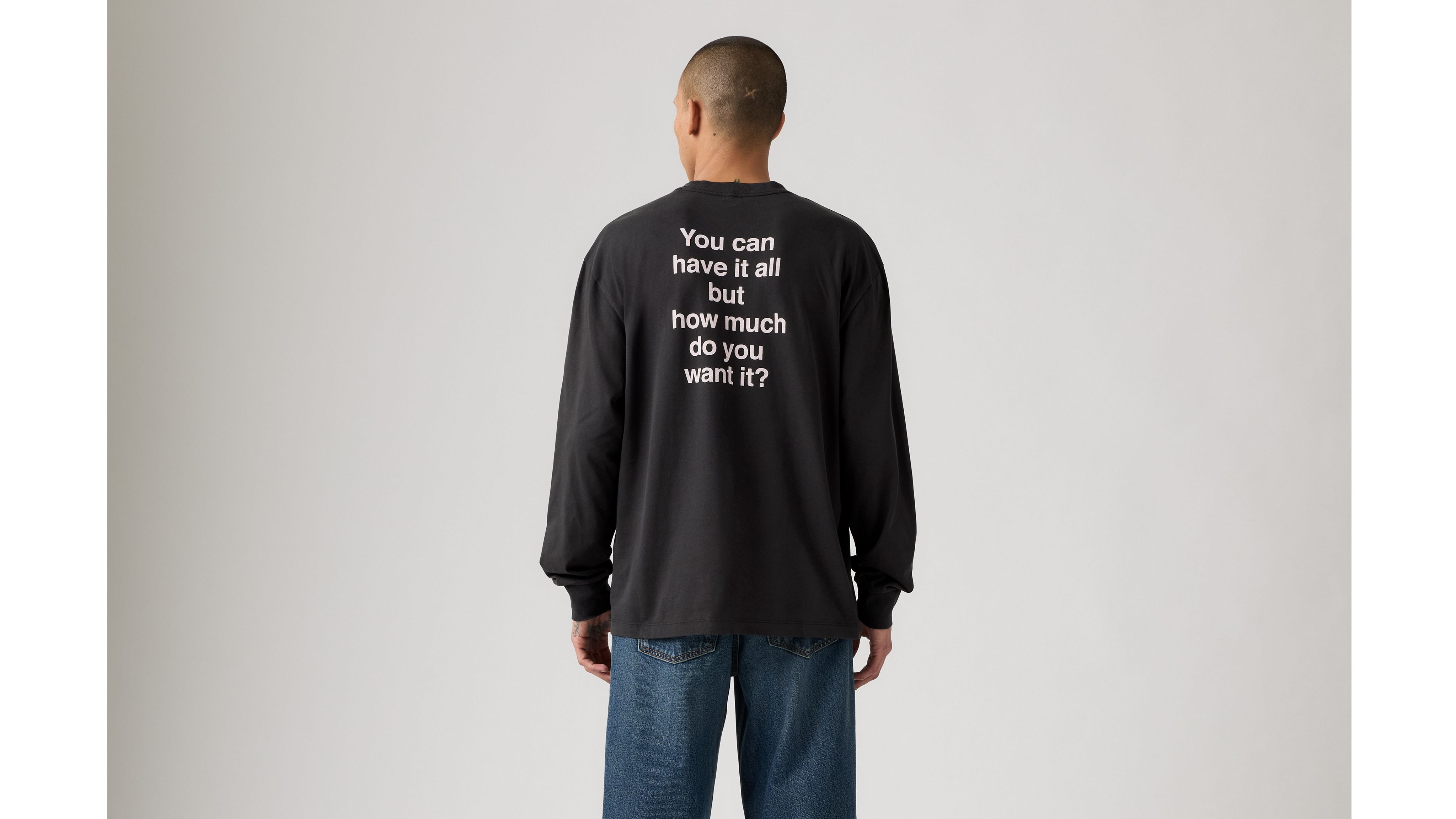 Levi's® X Oasis Band-T-Shirt mit langen Ärmeln 2