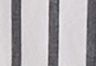 Riku Stripe Dark Phantom - White - Zandt Cropped Shirt