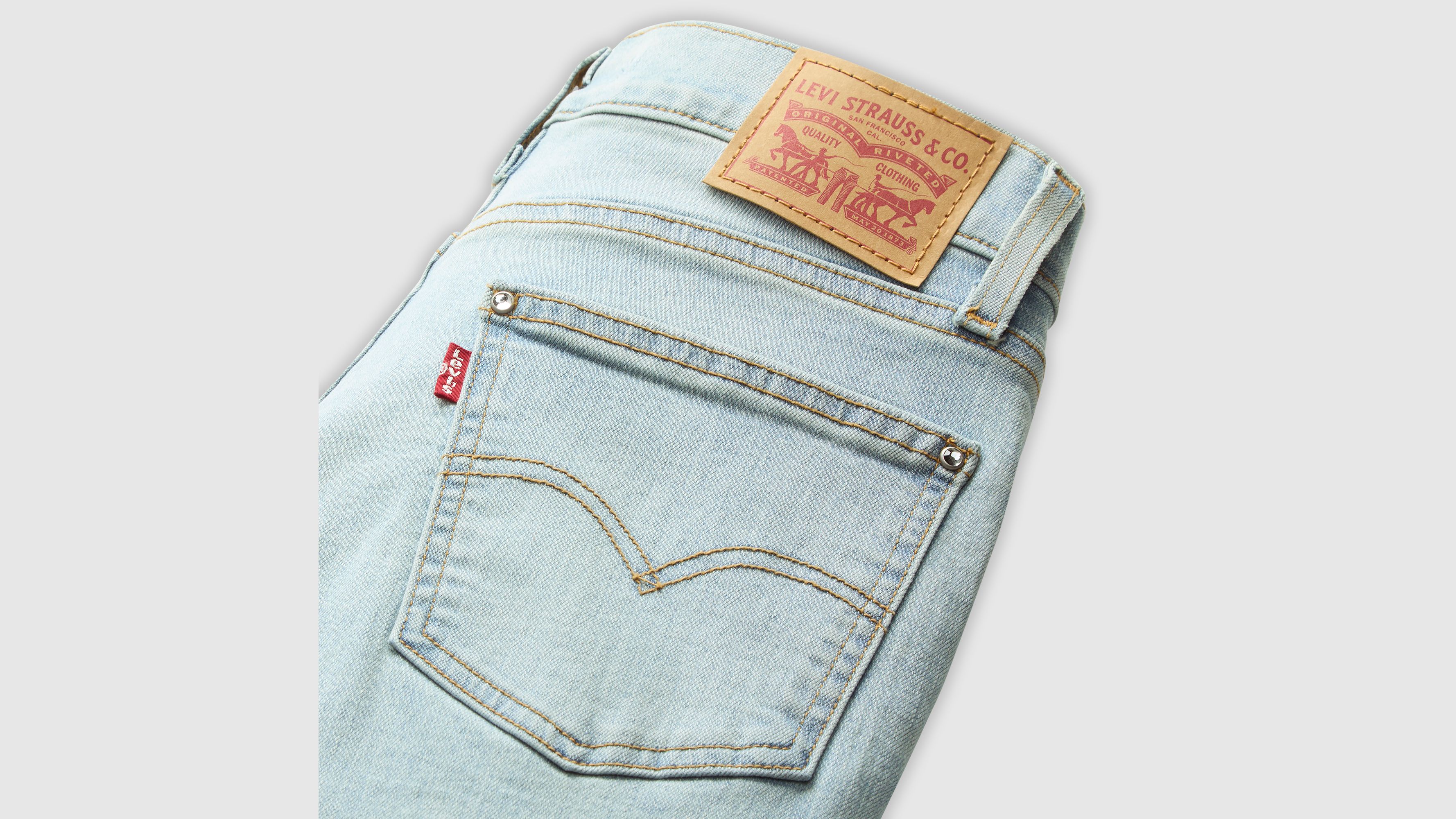 724 High Rise Button Fly Straight Women's Jeans