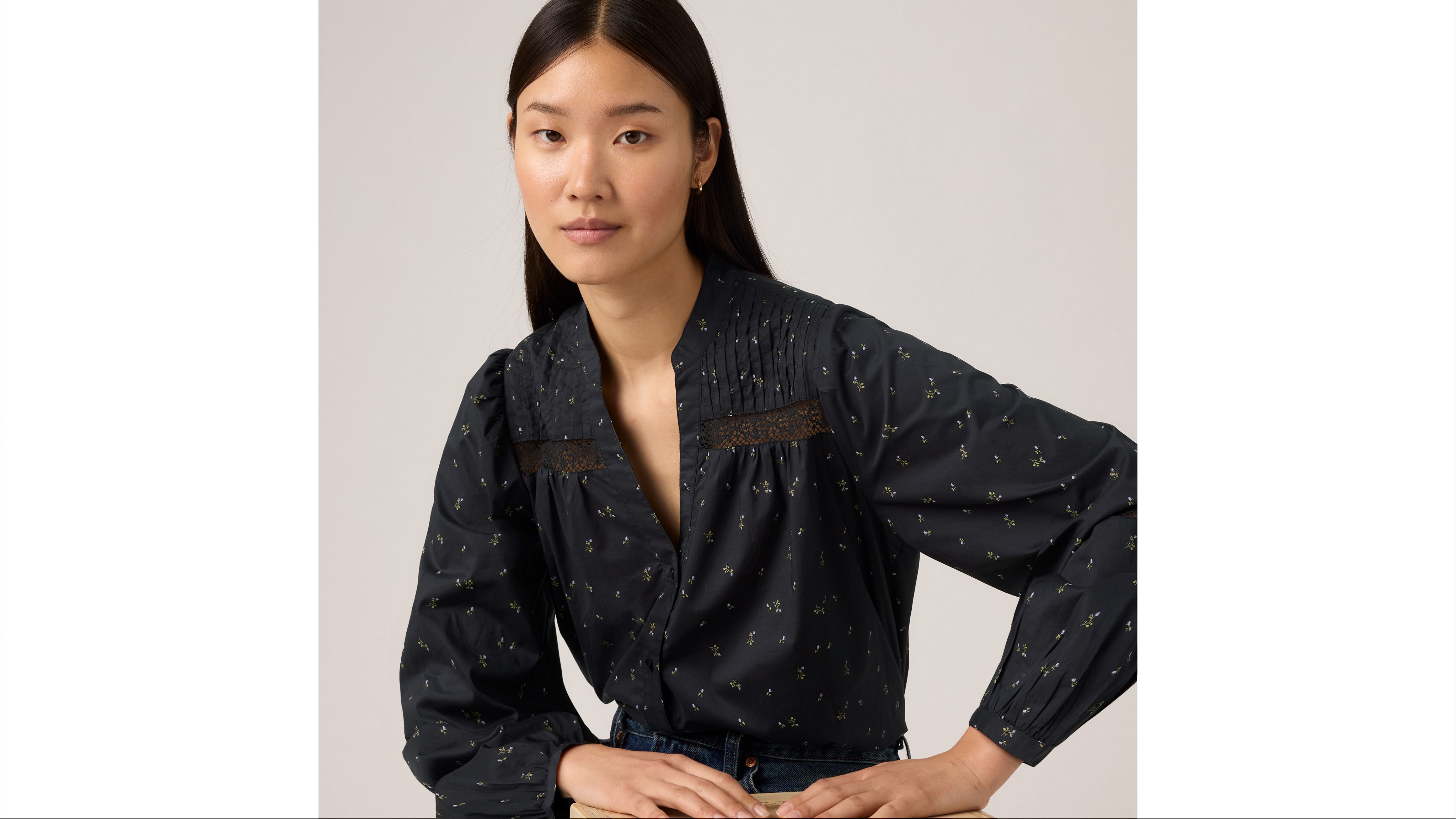 Levi's Madeline Long-sleeve Blouse
