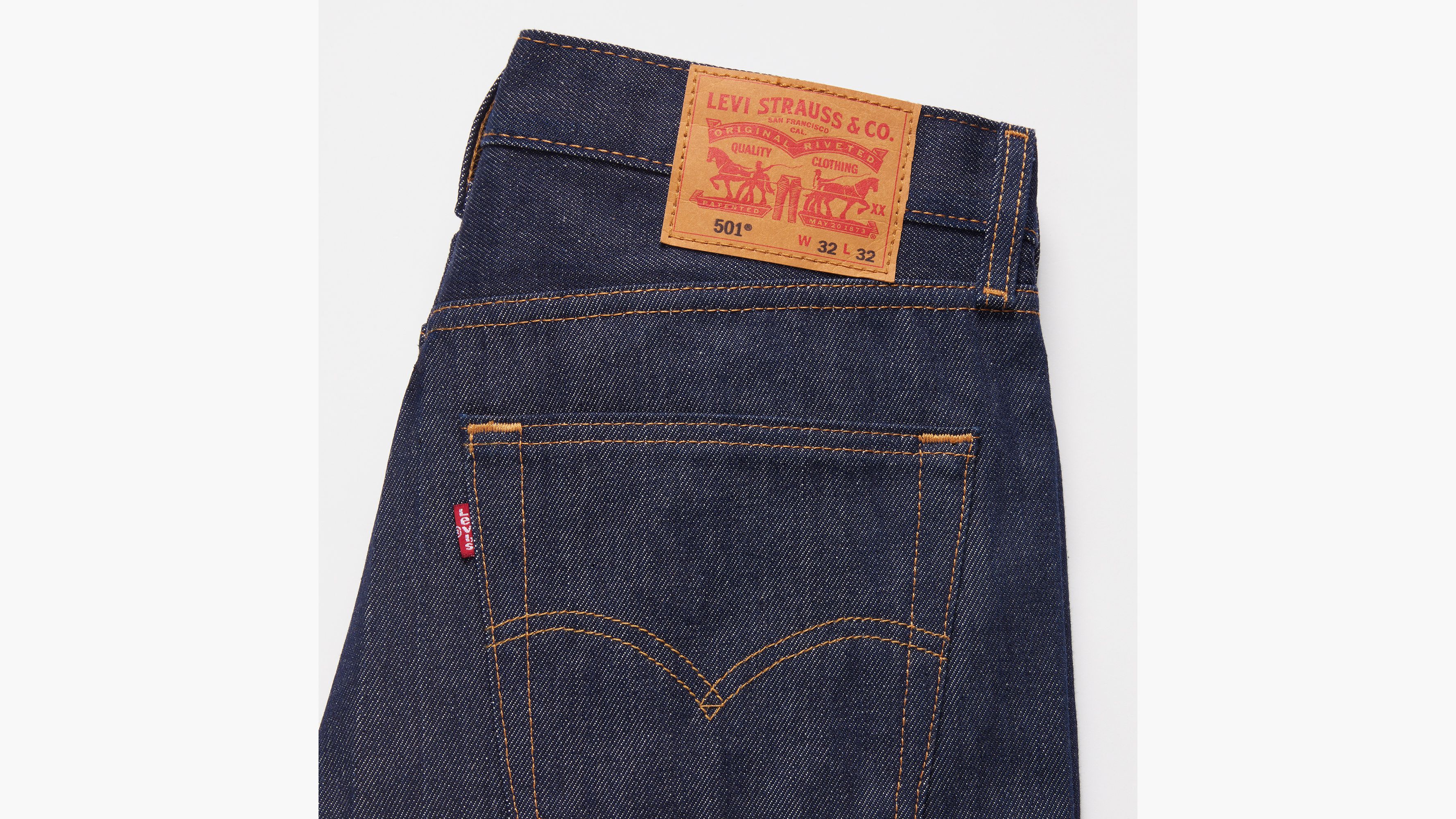 501® Original Shrink-to-fit™ Men's Jeans - Dark Wash | Levi's® US