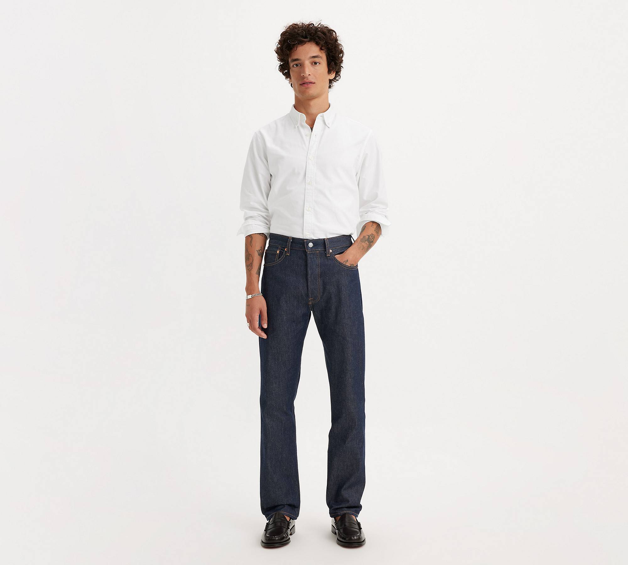 501&reg; Original Shrink-to-fit&trade; Men&#039;s Jeans - Dark Wash | Levi&#039;s&reg; US