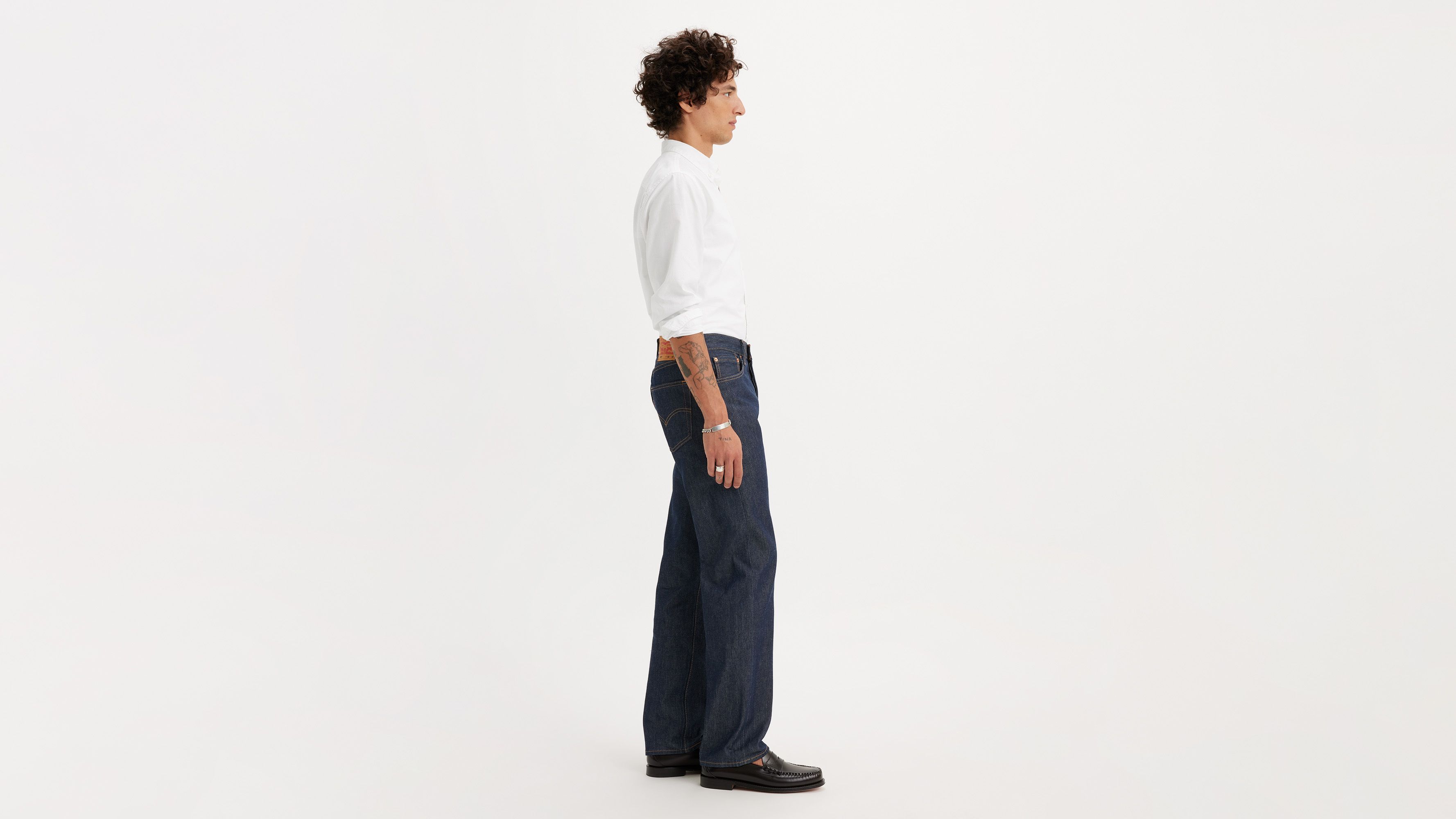 shrink to fit levi 501 jeans