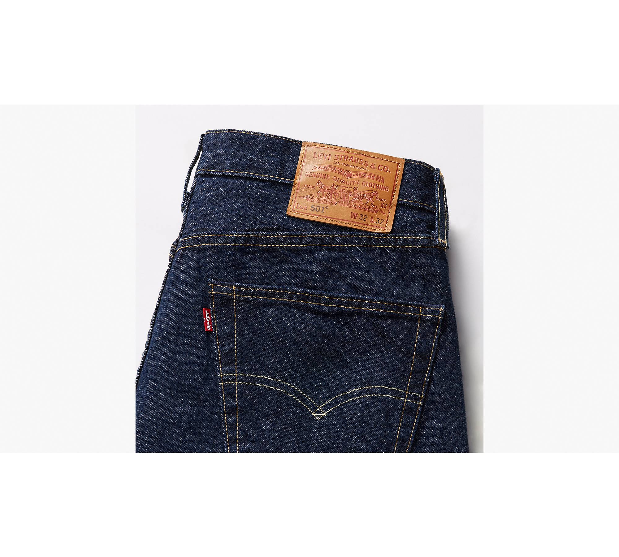 501® Original Fit Plant Based Men's Jeans - Dark Wash