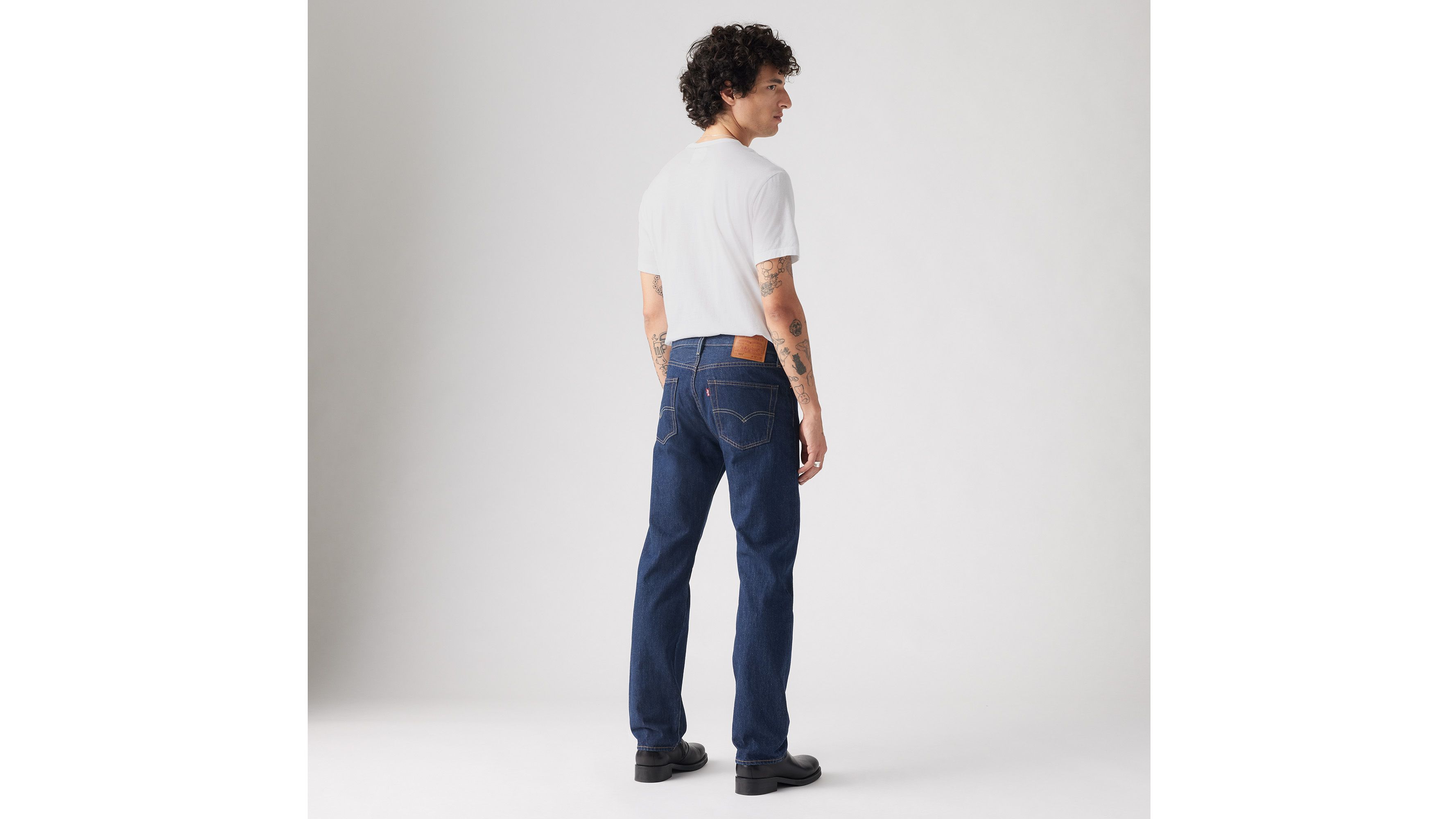 501® Original Fit Shrink-to-fit™ Selvedge Men's Jeans - Dark Wash, Levi's®  US