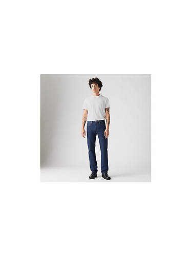 리바이스 Levi 501 Original Fit Mens Jeans,Onewash Dark Wash - Non Stretch