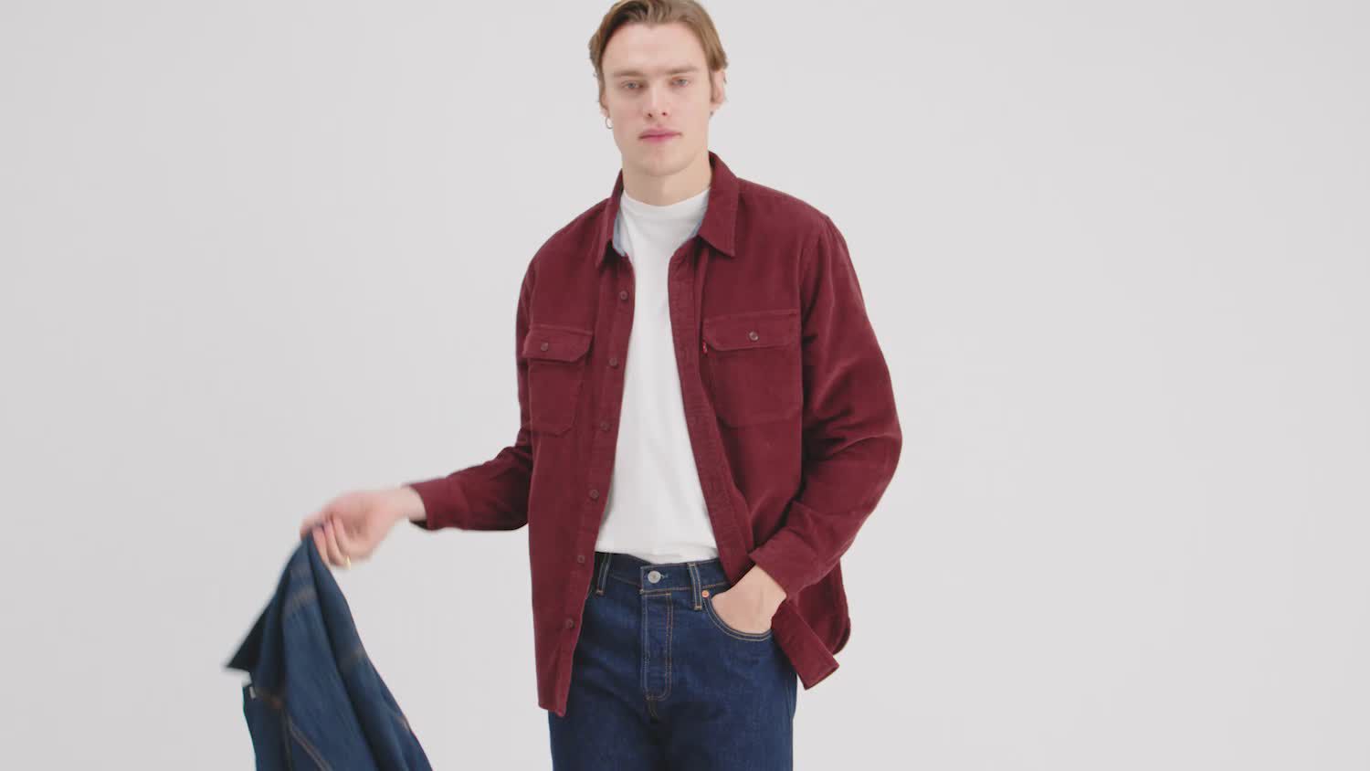 burgundy 501 levi jeans