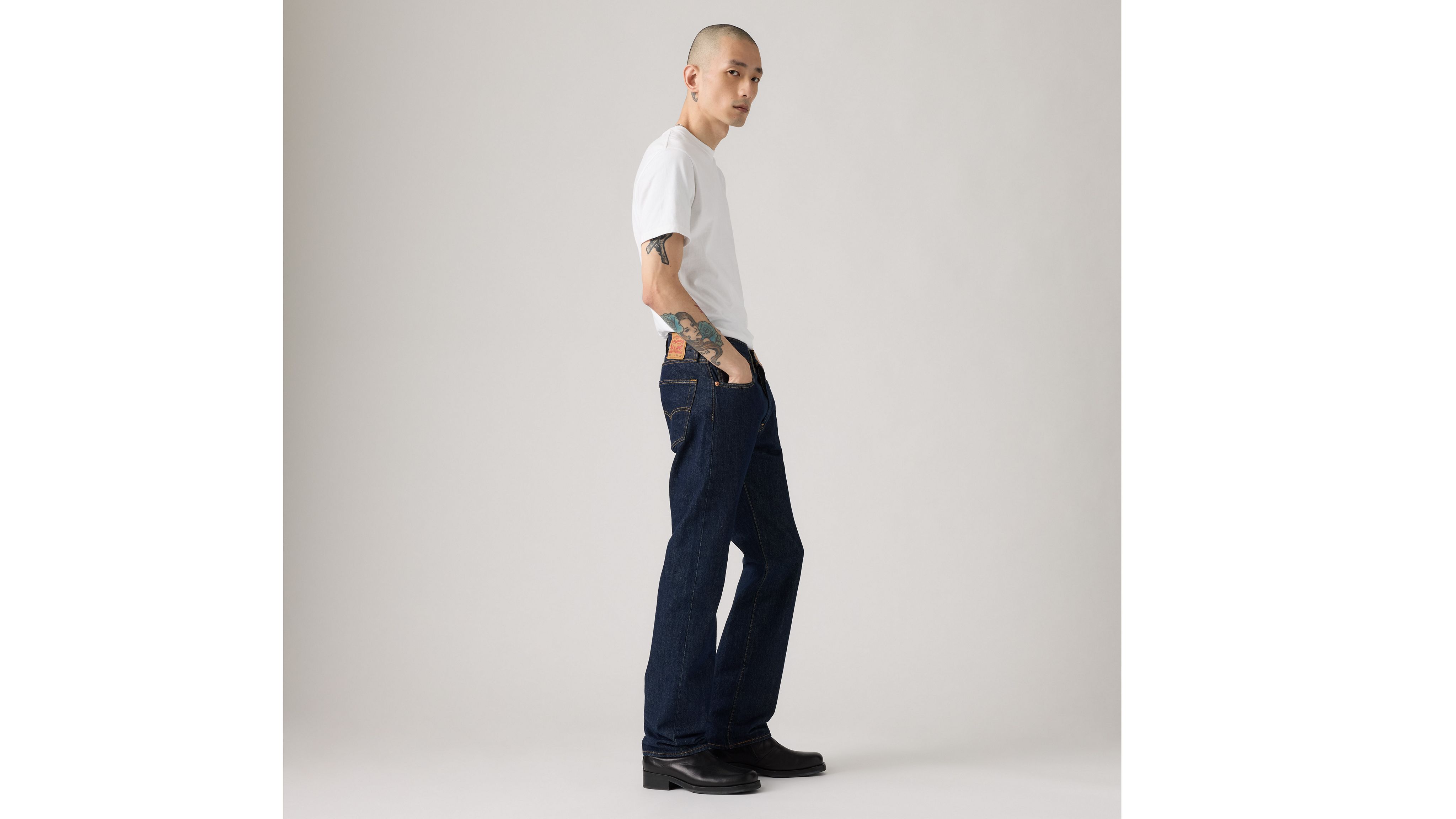 levis 501 one wash blue