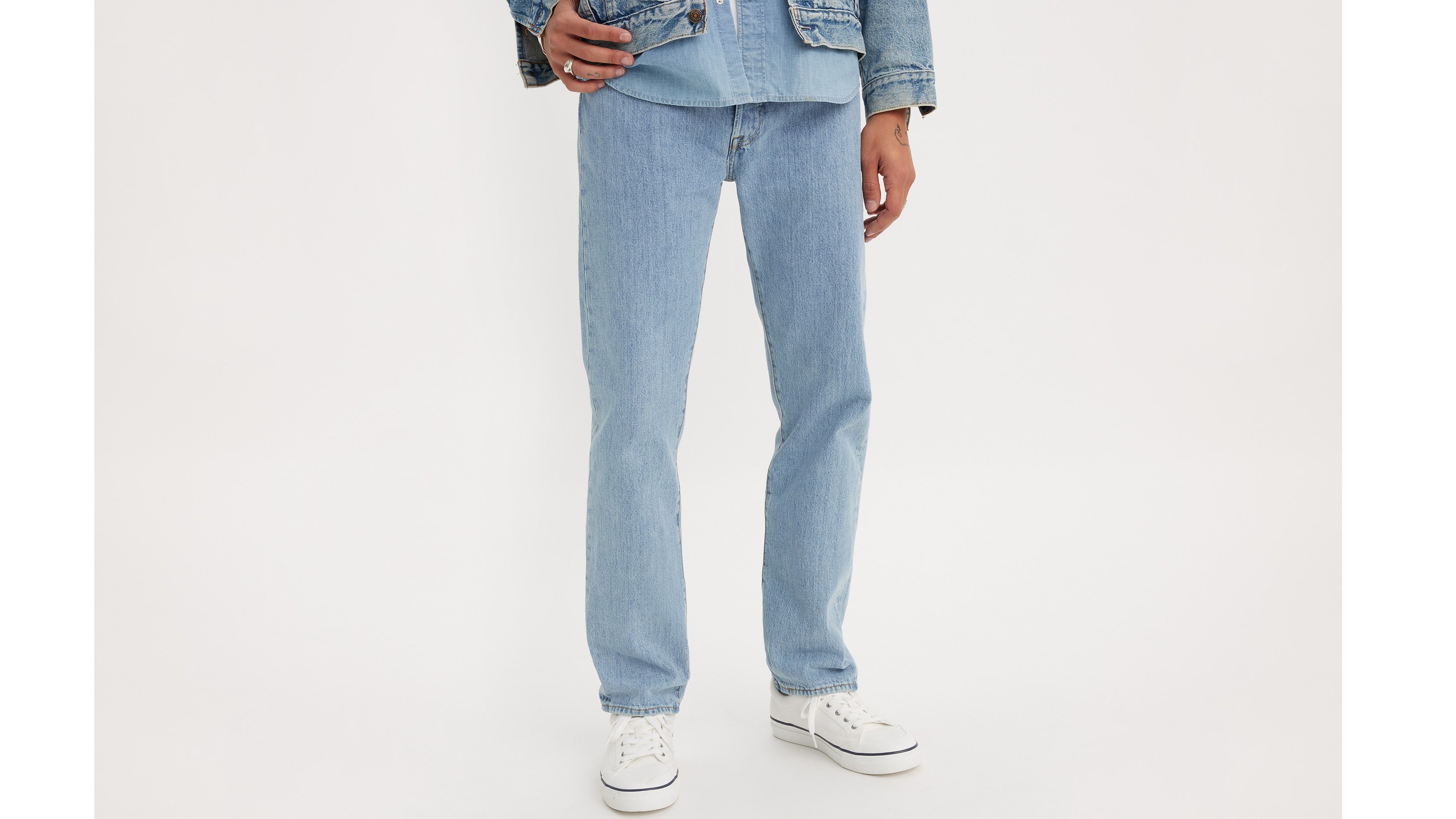 levis ice blue jeans