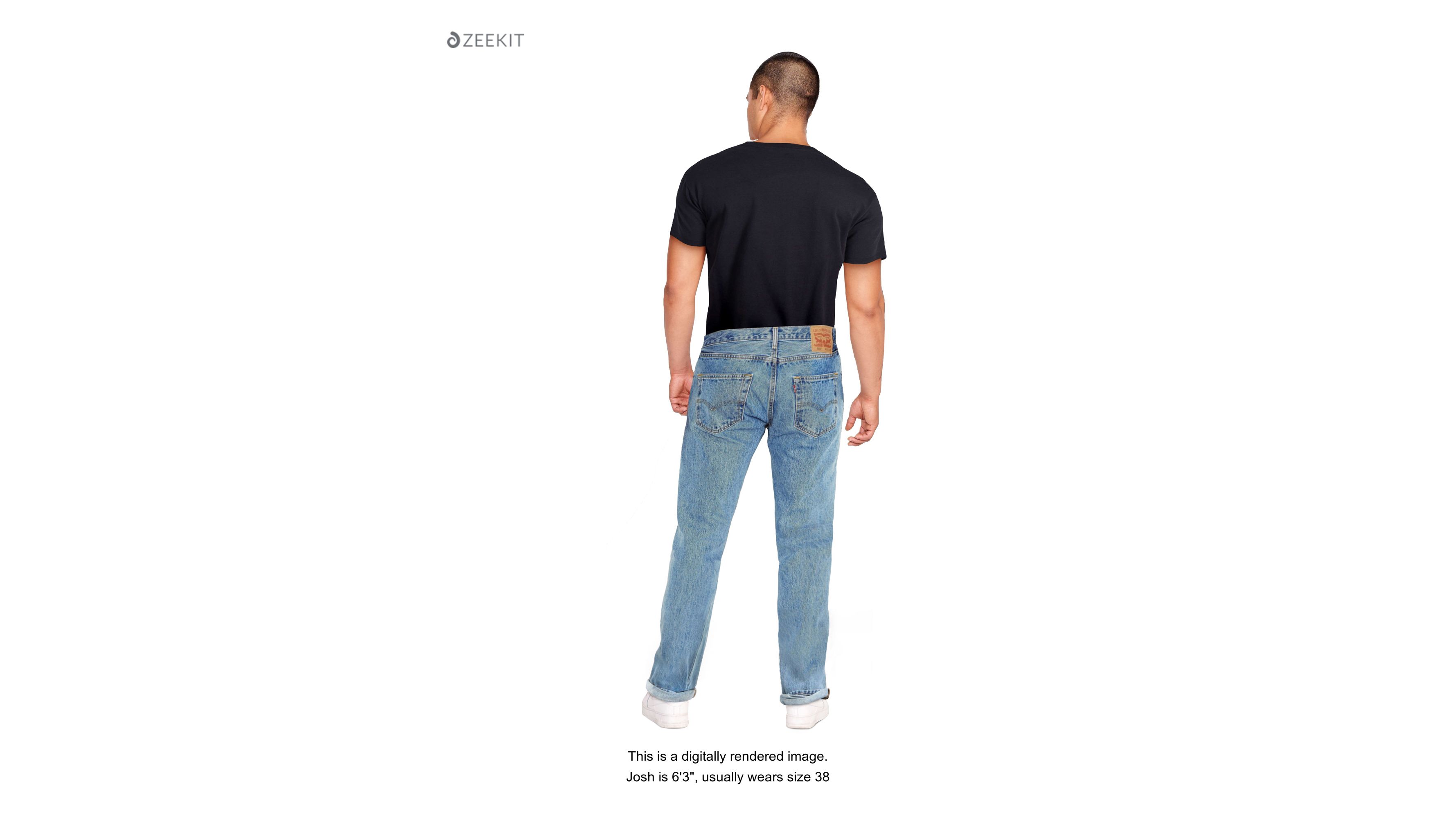 levi's 501 original straight jeans stonewash