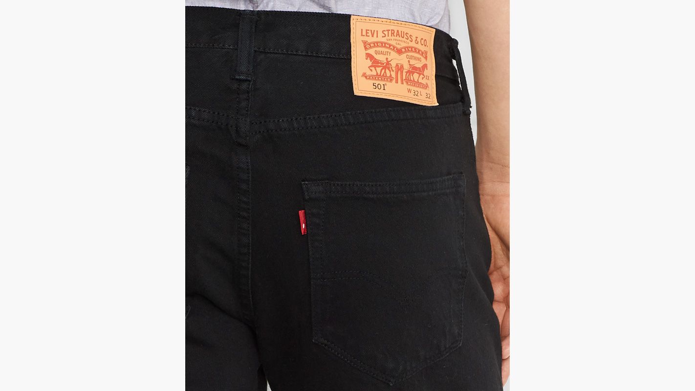 levis black denim pants