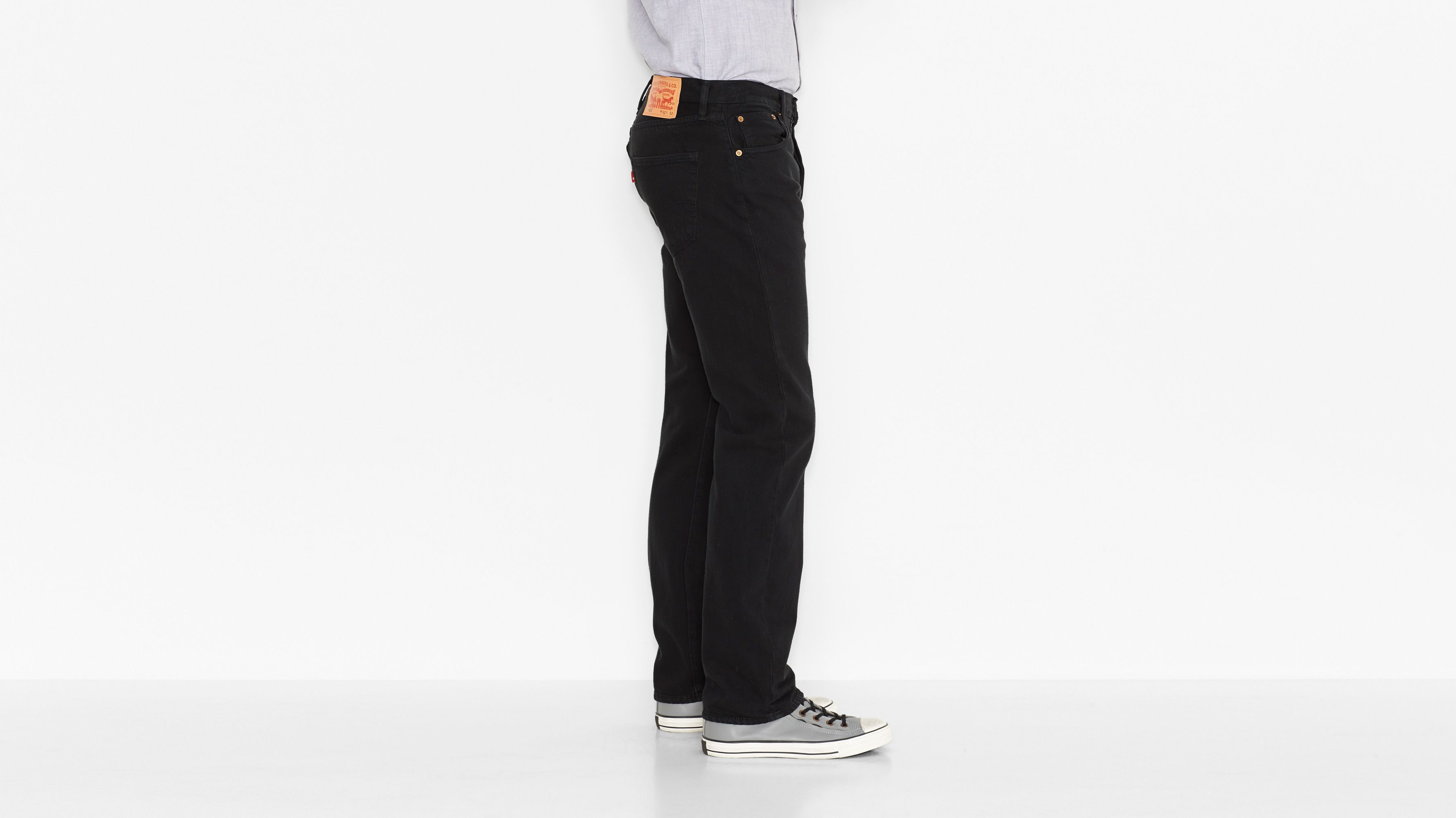 levi's 501 slim black