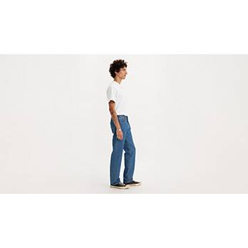 Levi's Men's 501 Original Shrink To Fit Jeans Straight Leg Button