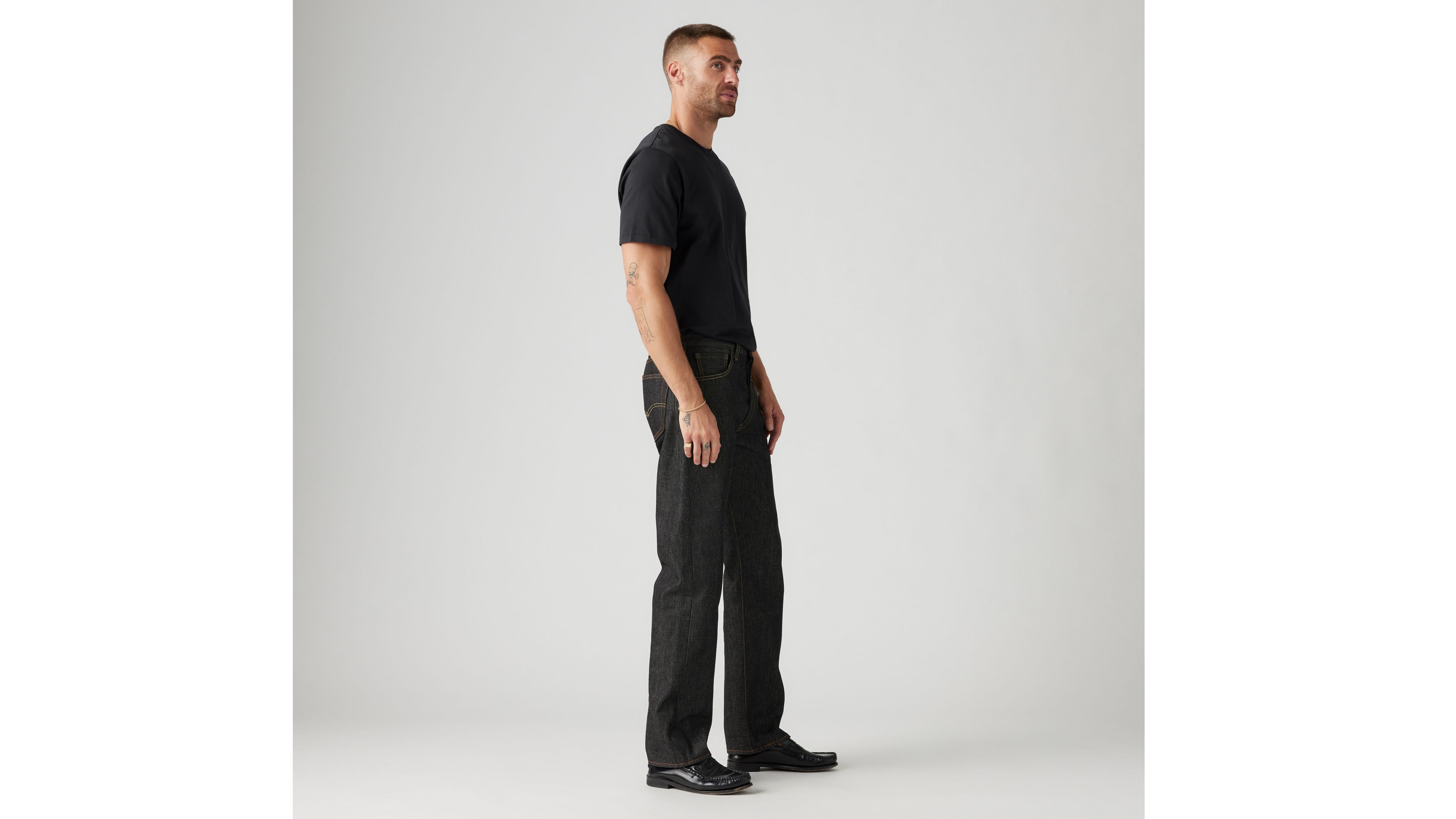 501® Original Shrink-to-fit™ Men's Jeans - Black | Levi's® US