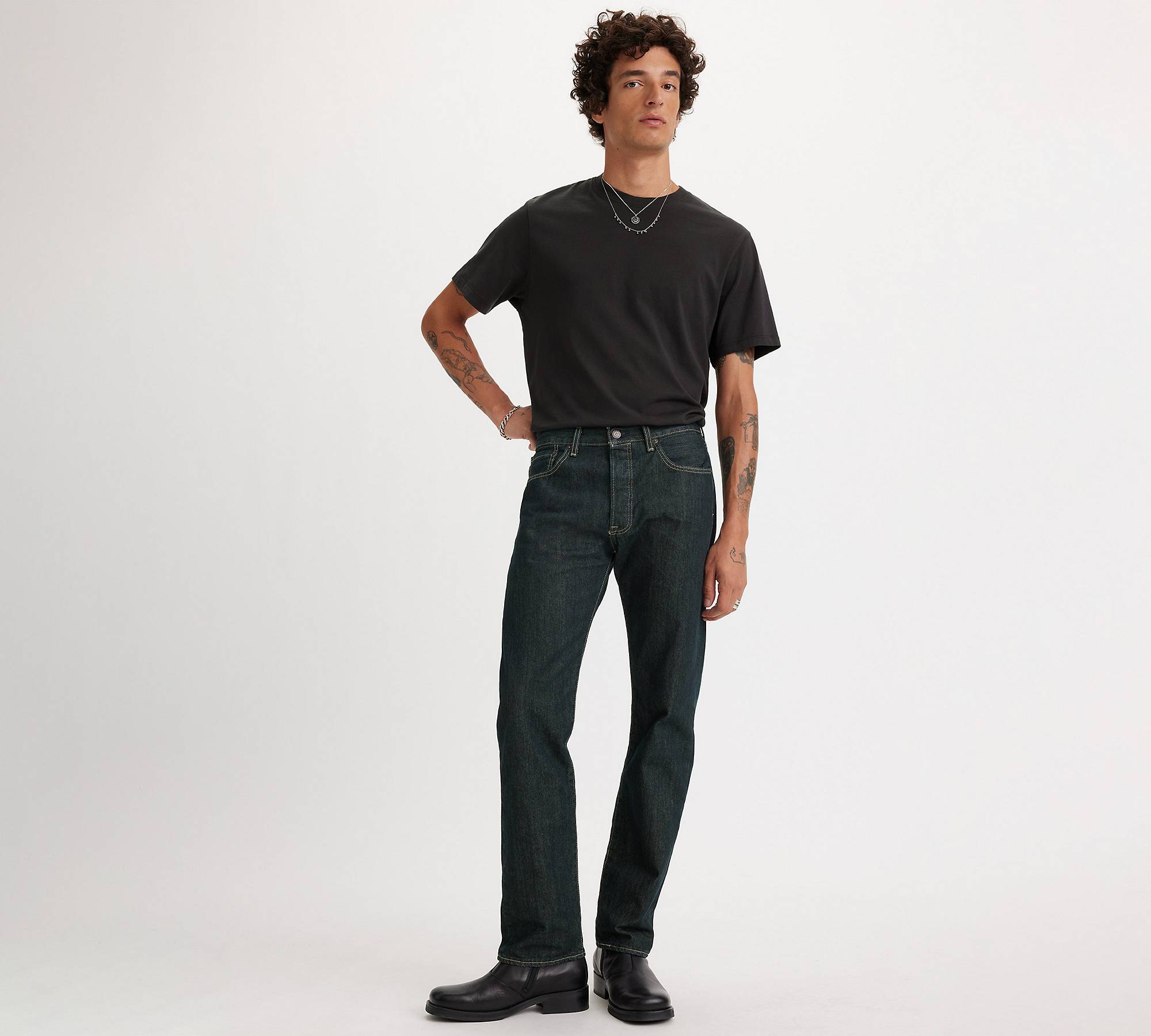 501&reg; Original Fit Men&#039;s Jeans - Dark Wash | Levi&#039;s&reg; US