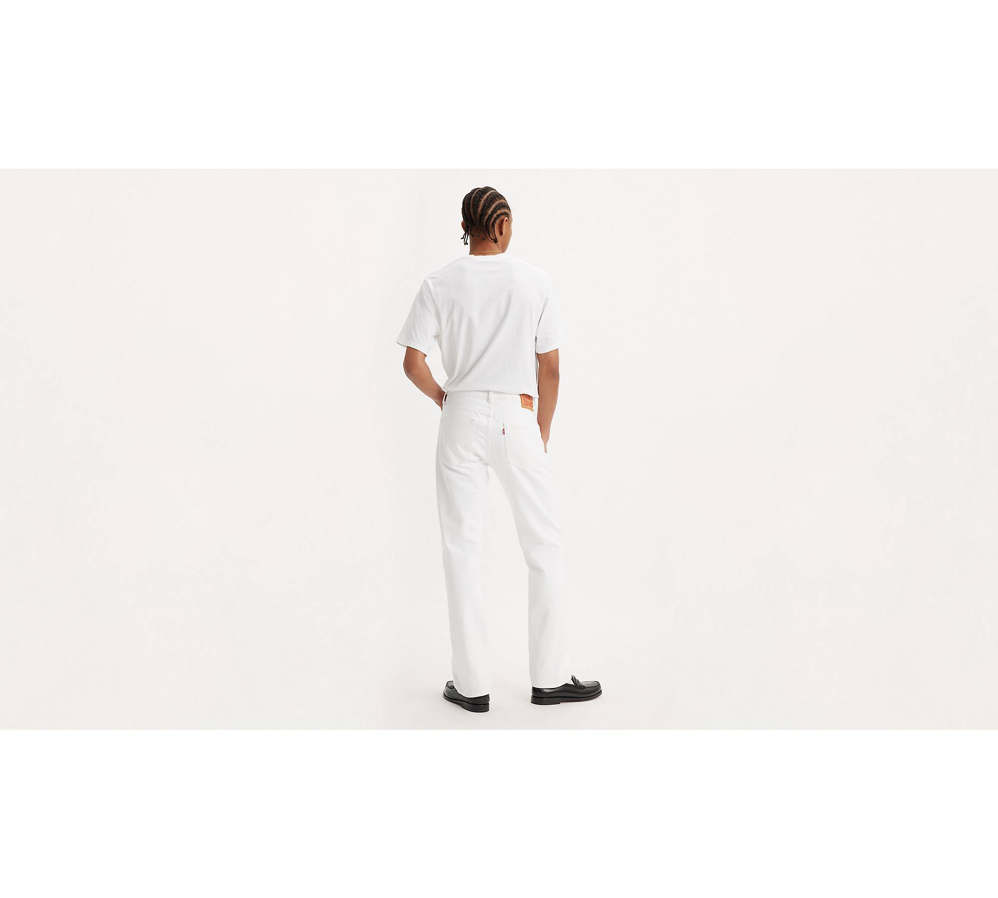 501® Original Fit Men's Jeans - White | Levi's® CA