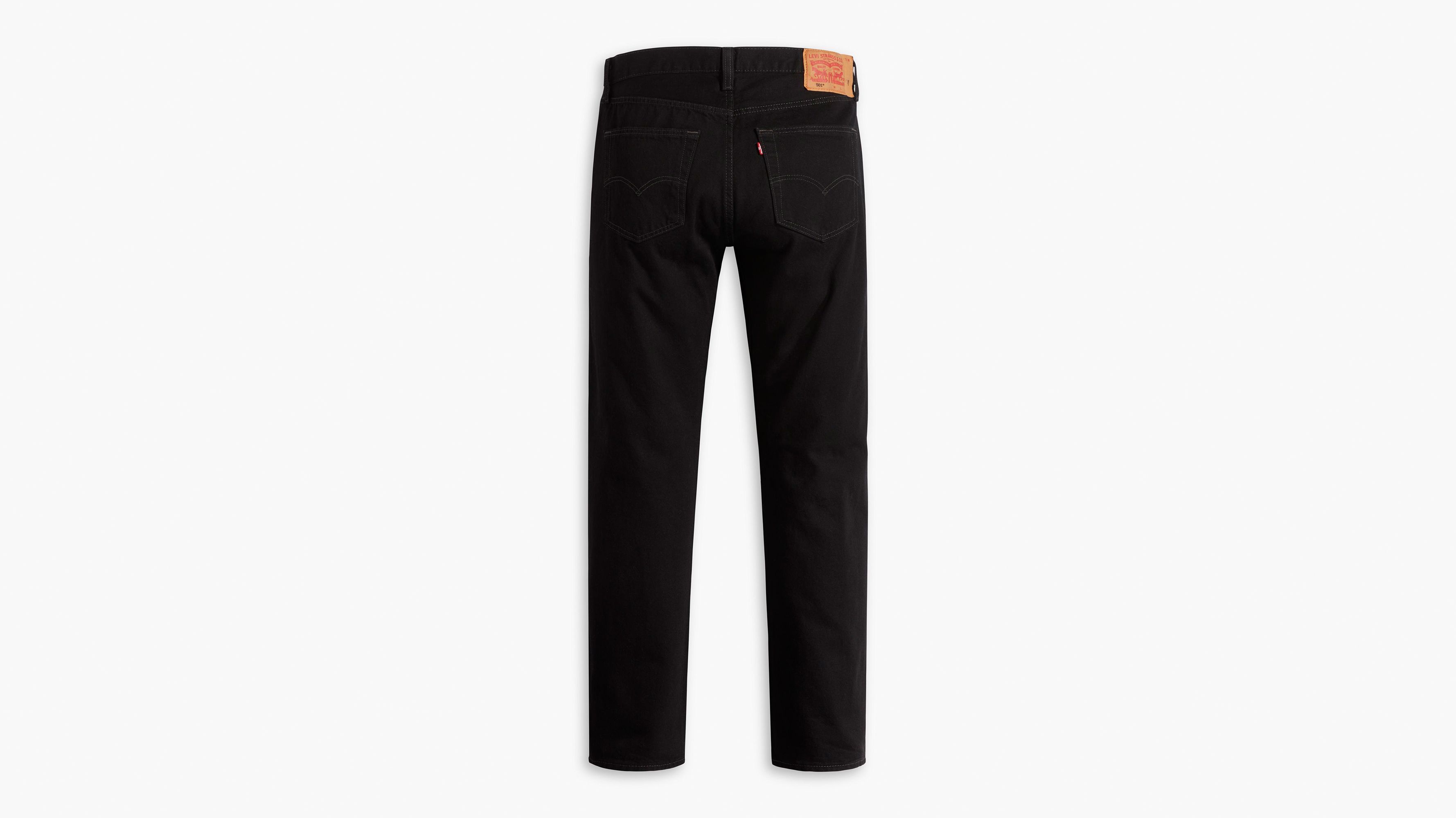 Mens black levi 501 on sale jeans