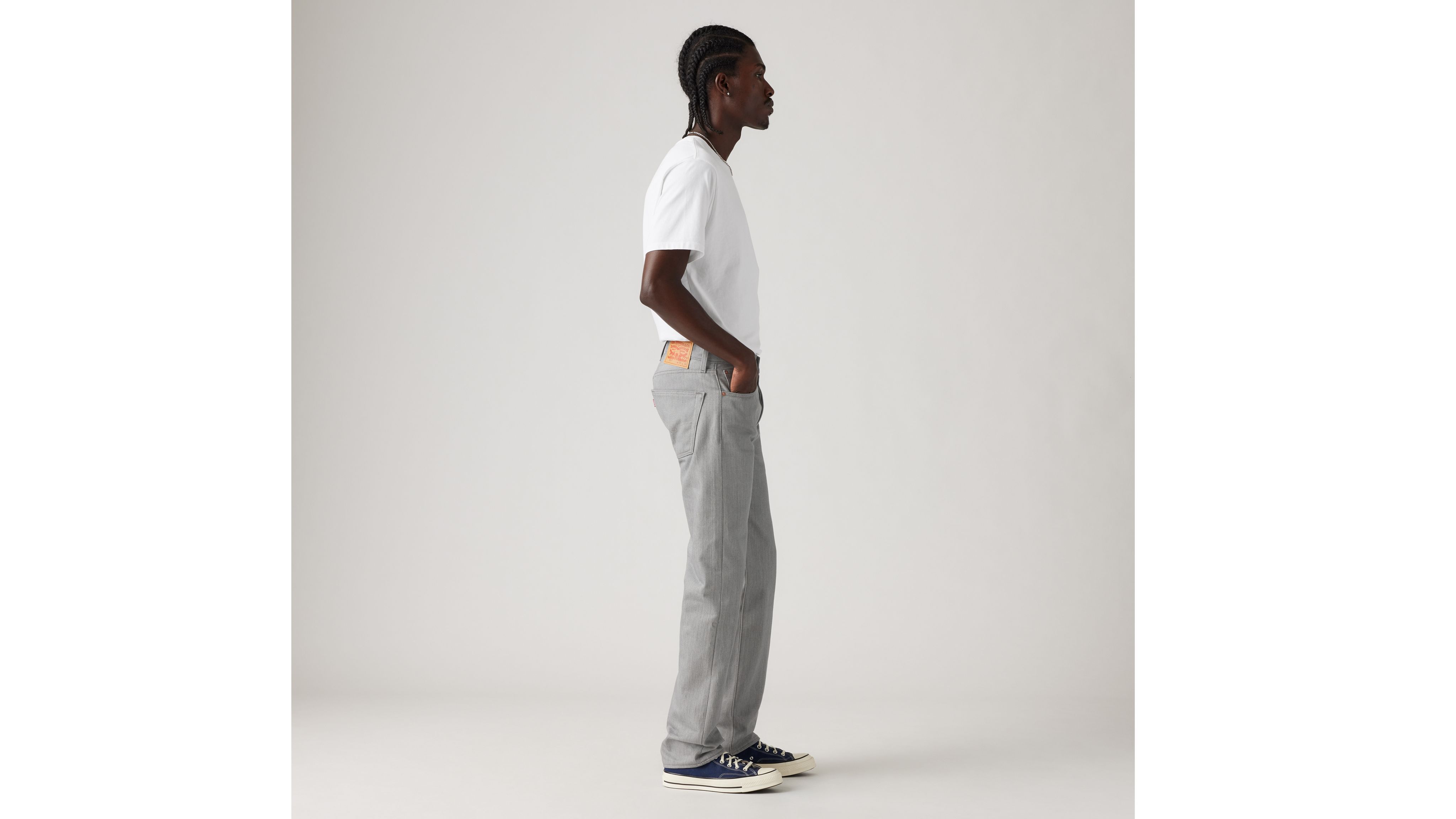 501® Original Fit Men's Jeans - Grey | Levi's® US