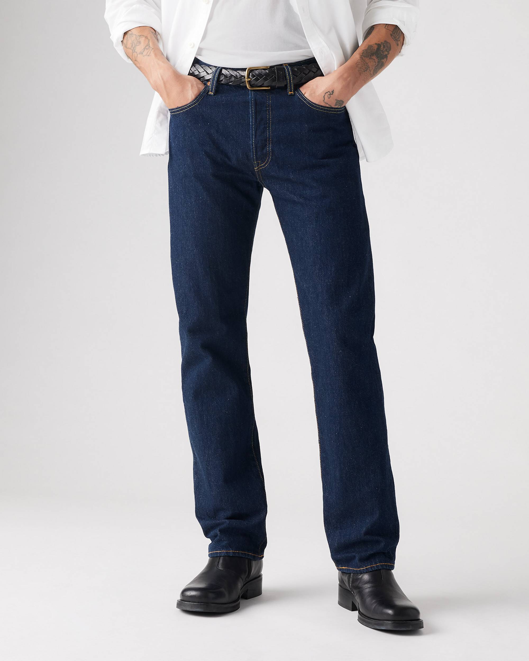 501® Original Fit Men's Jeans - Dark Wash | Levi's® US 501® Original Fit Men's Jeans - Dark Wash | Levi's® US