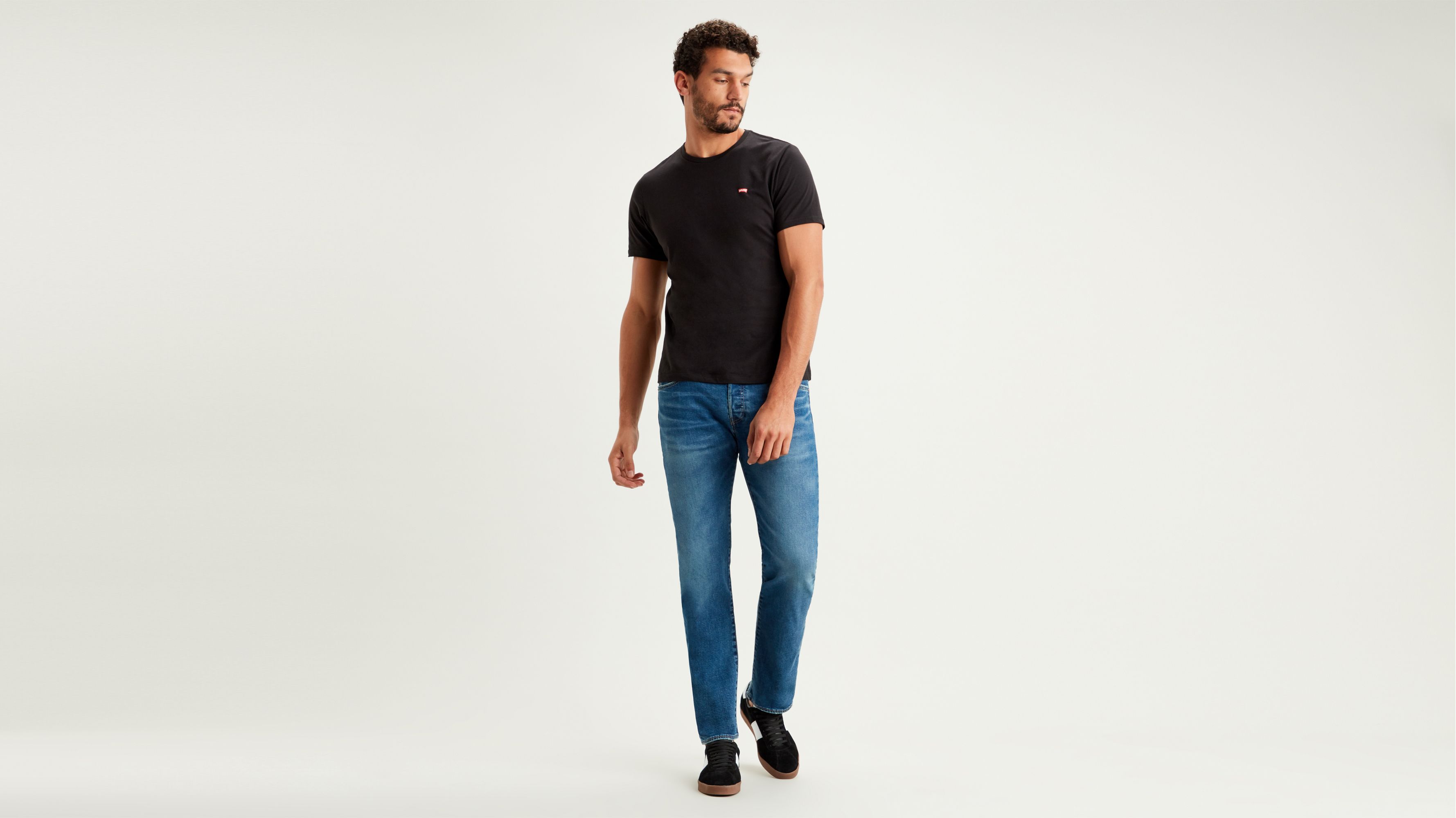 levi's elastic waist jeans men's