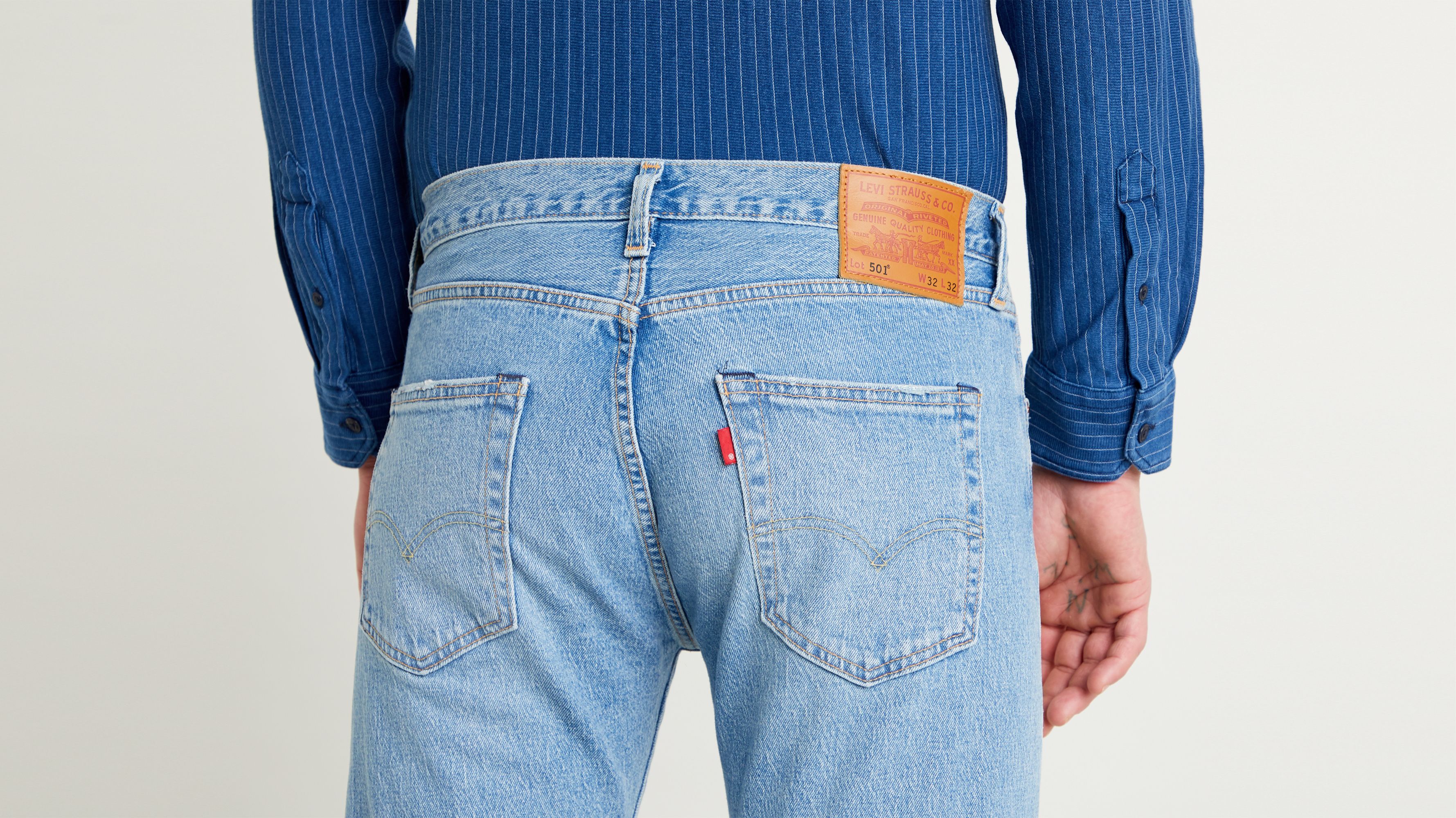 nederlag lag nøje 501® Levi's® Original Jeans - Blå | Levi's® DK