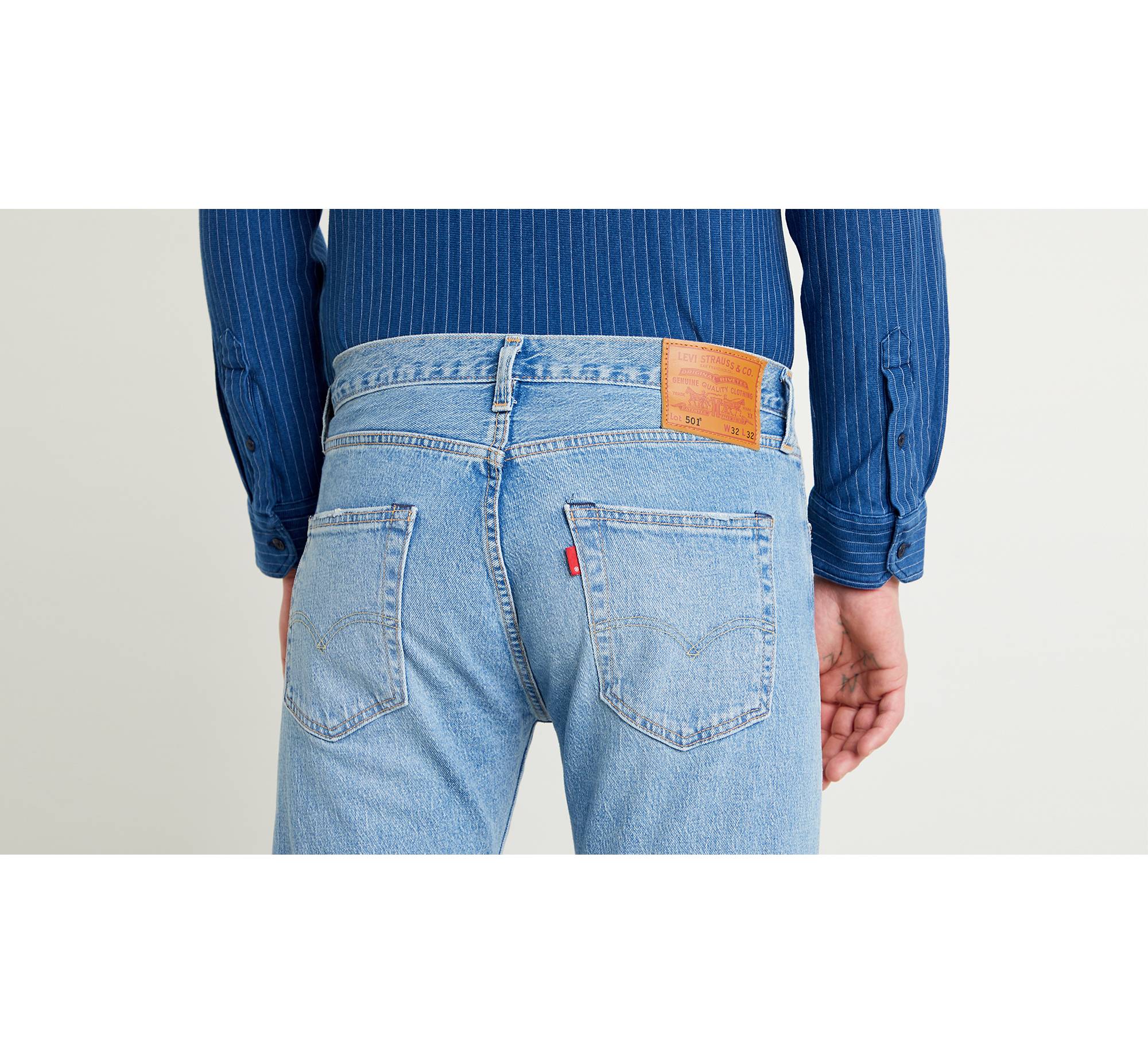 501® Levi's® Original Jeans - Blue | Levi's® LV