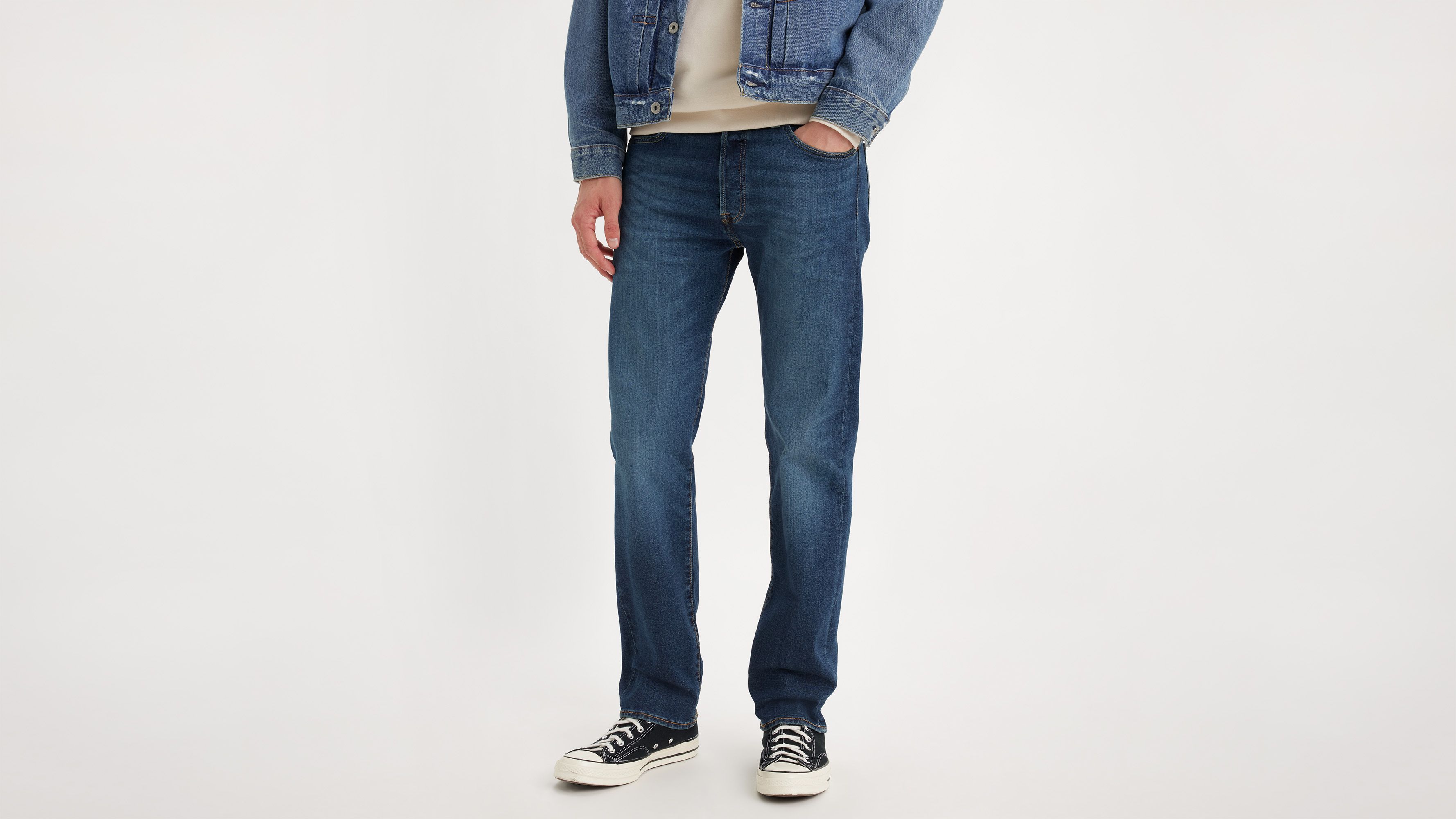 501® Original Fit Men's Jeans - Medium Wash | Levi's® CA