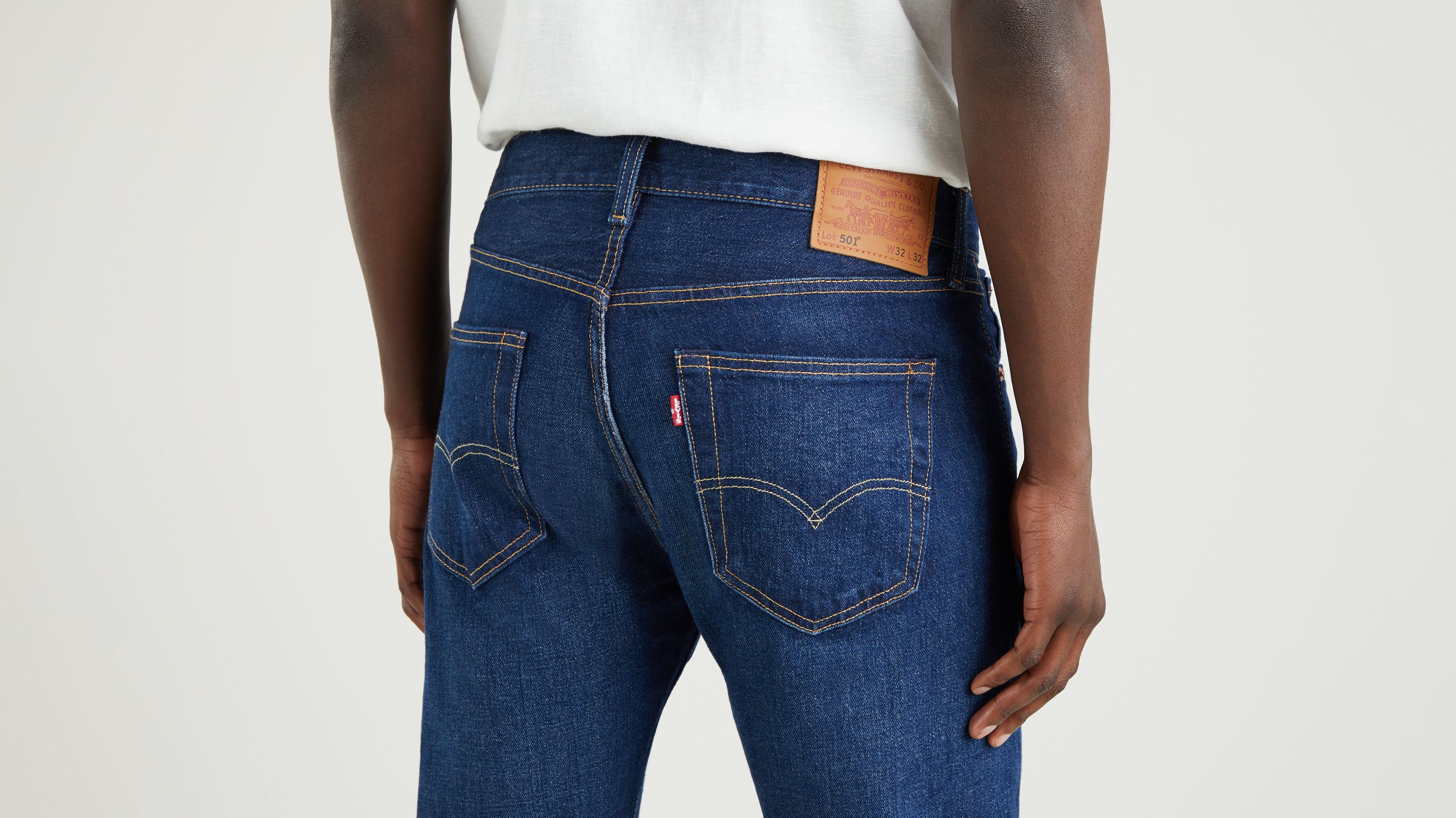 501® Original Fit Men's Jeans - Dark Wash | Levi's® US