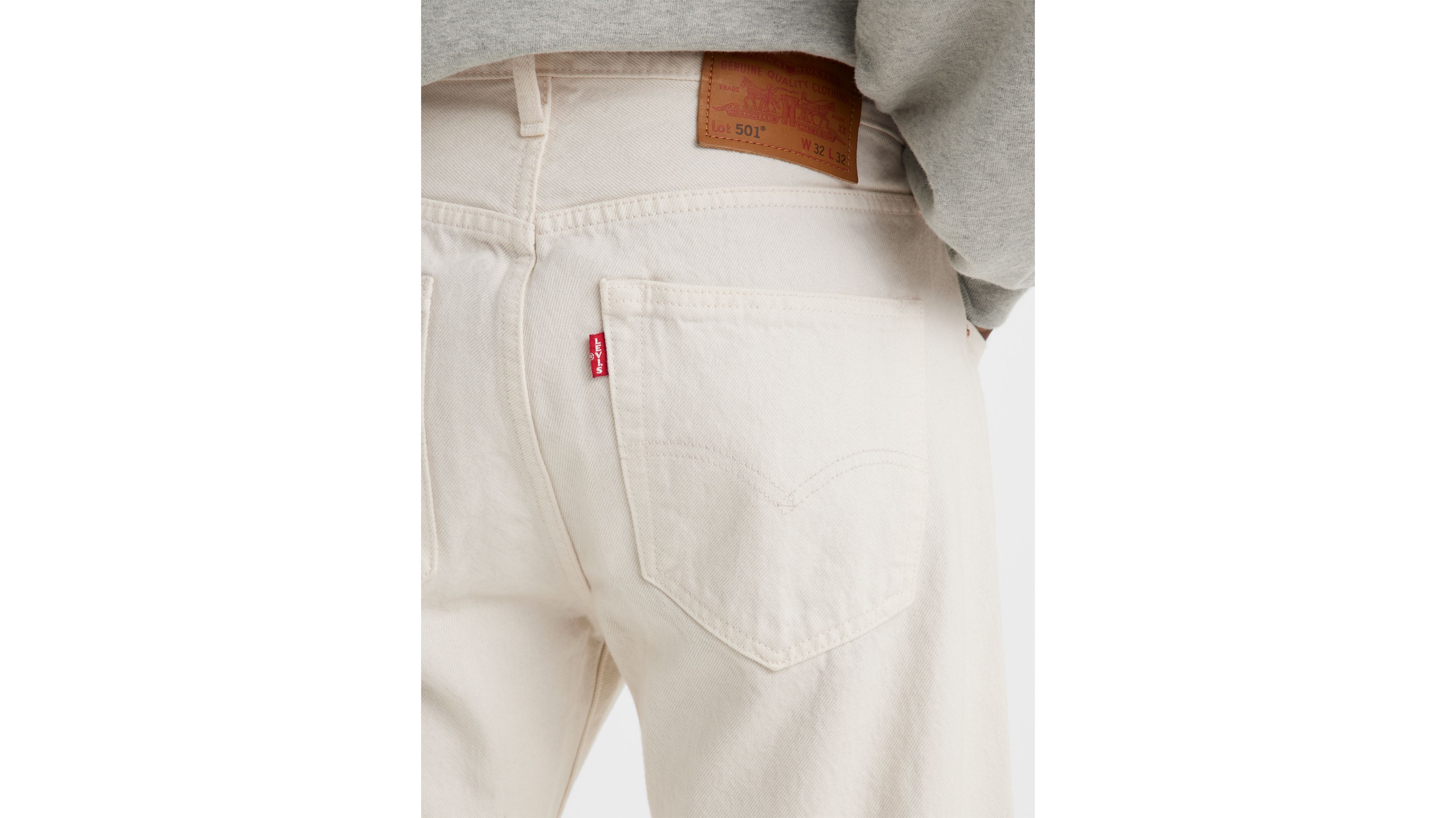 501® Levi's® Original Jeans - Cream | Levi's® XK